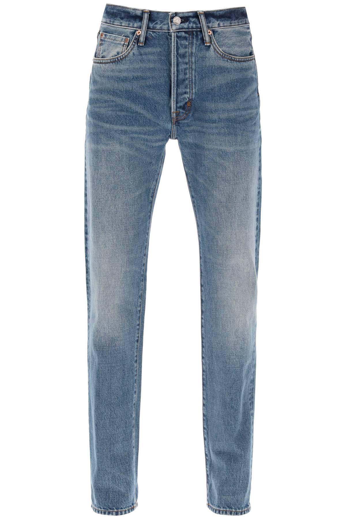 Shop Tom Ford Regular Fit Jeans In Blue
