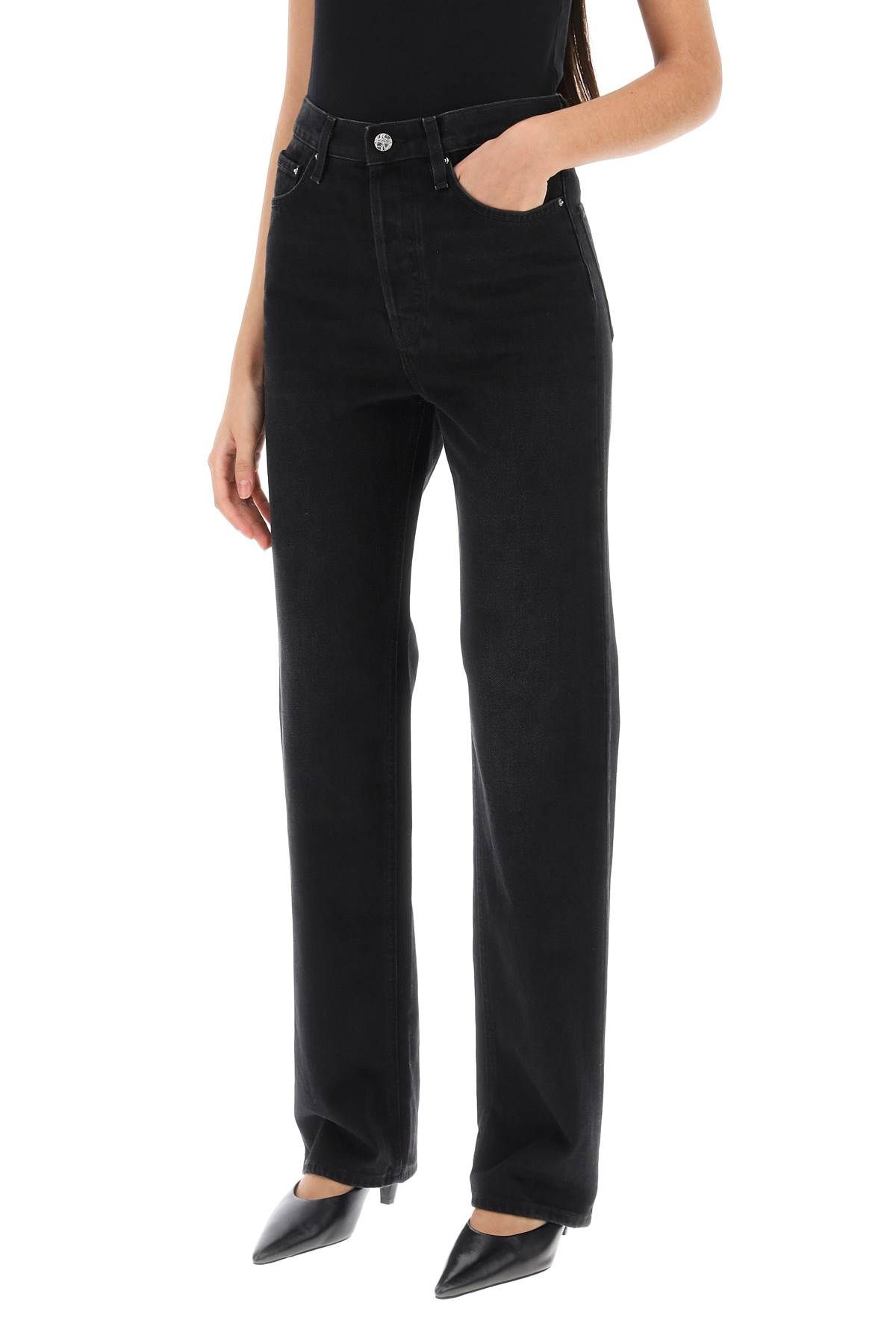 TOTÊME ORGANIC DENIM CLASSIC CUT JEANS 