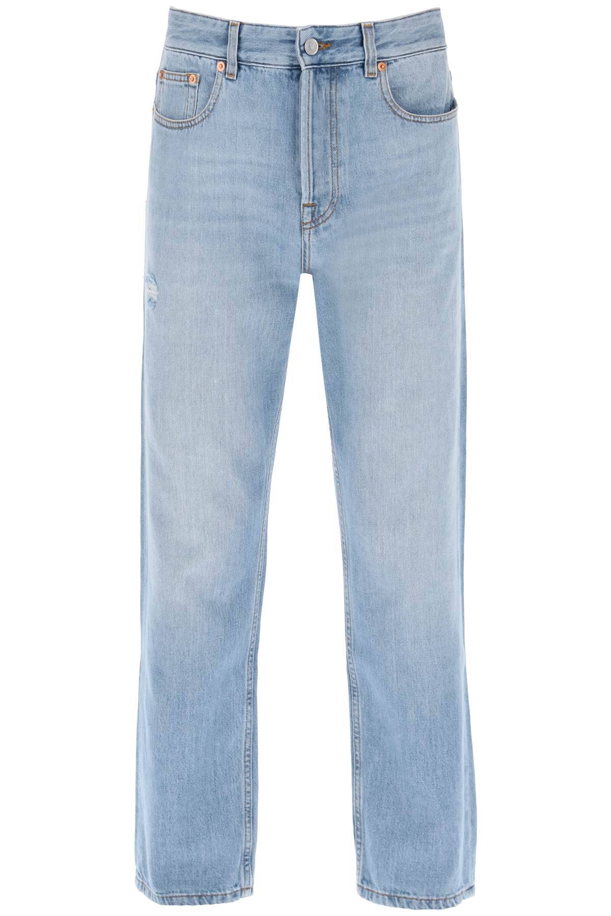 VALENTINO GARAVANI tapered jeans with medium wash
