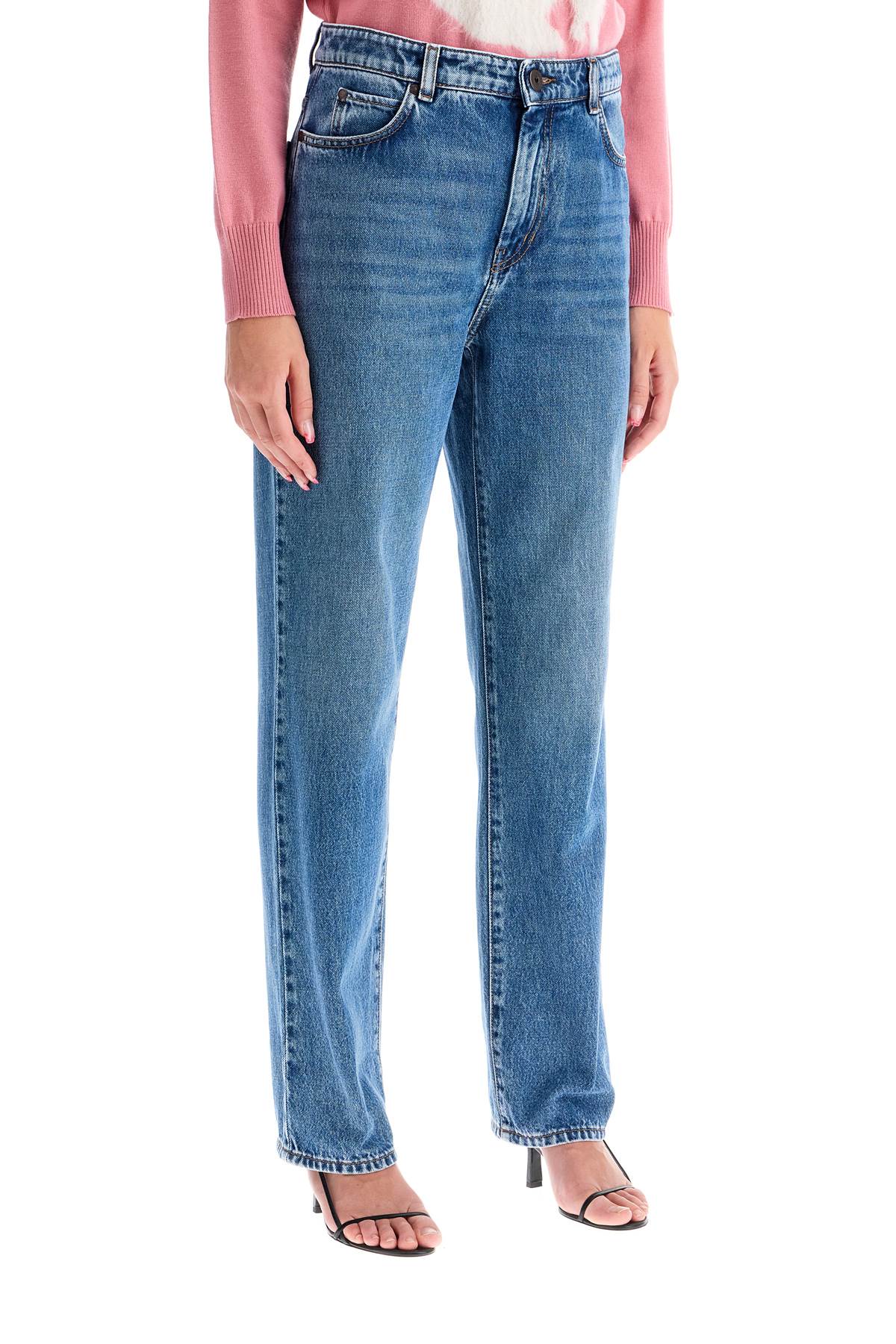 Shop Weekend Max Mara 90's Five-pocket Jeans In Blue