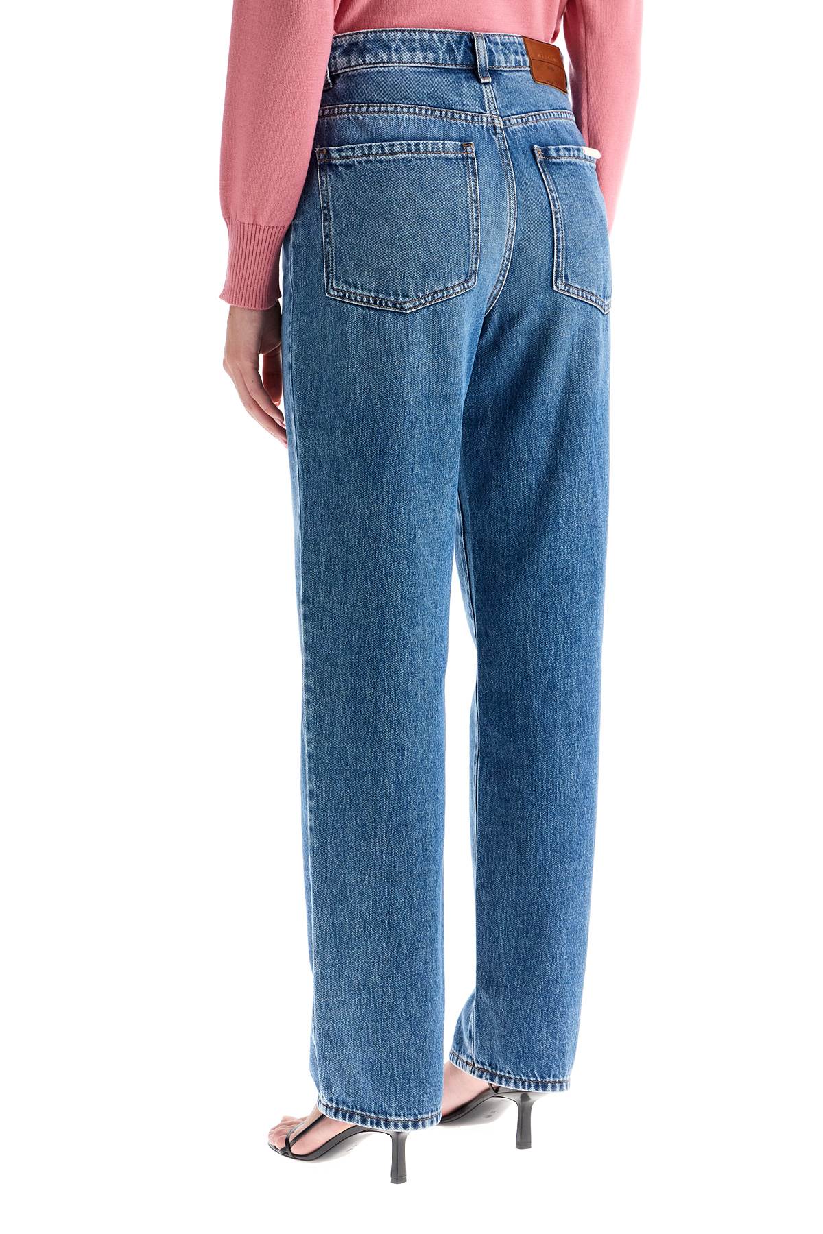 Shop Weekend Max Mara 90's Five-pocket Jeans In Blue