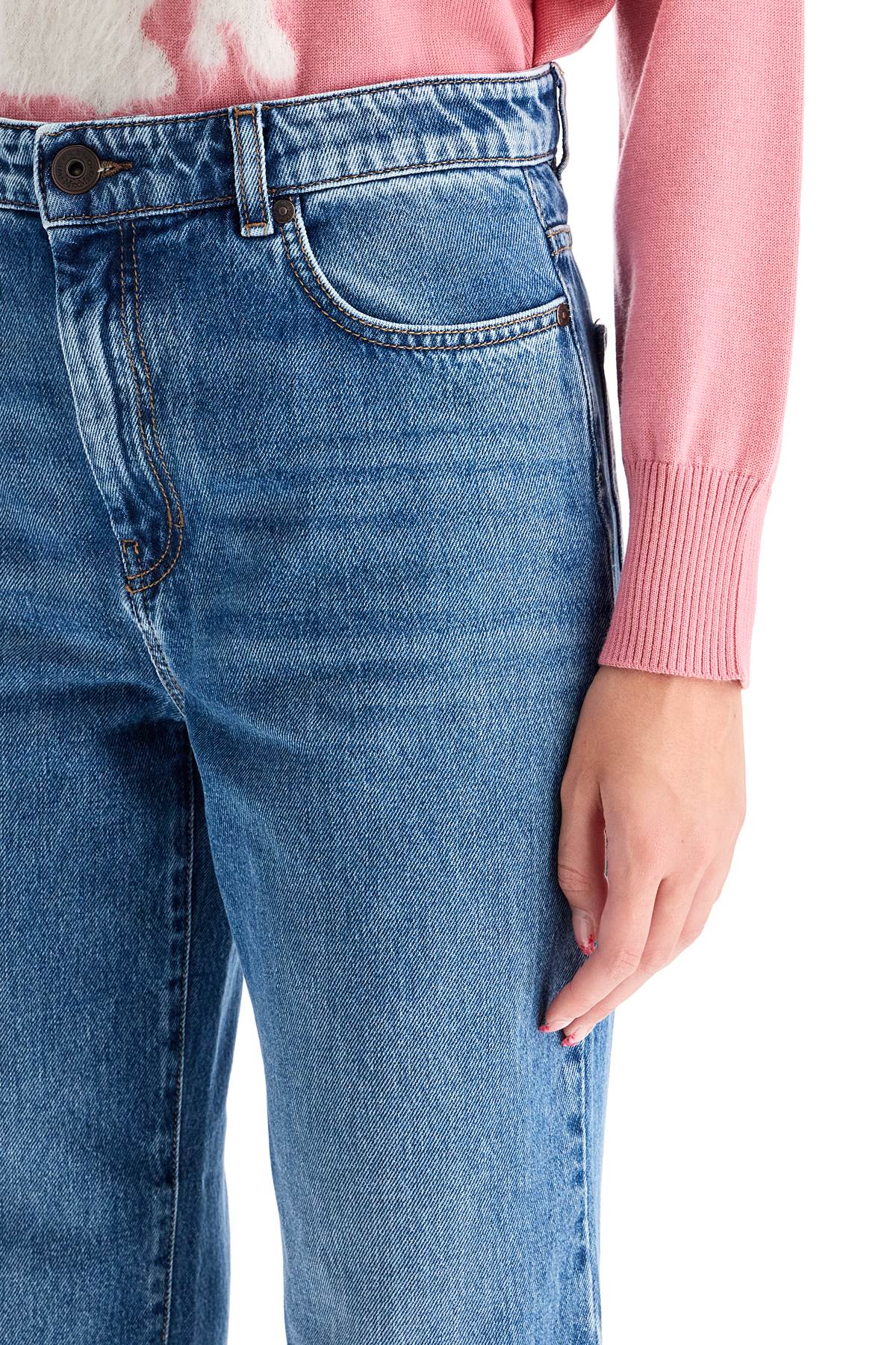 Shop Weekend Max Mara 90's Five-pocket Jeans In Blue