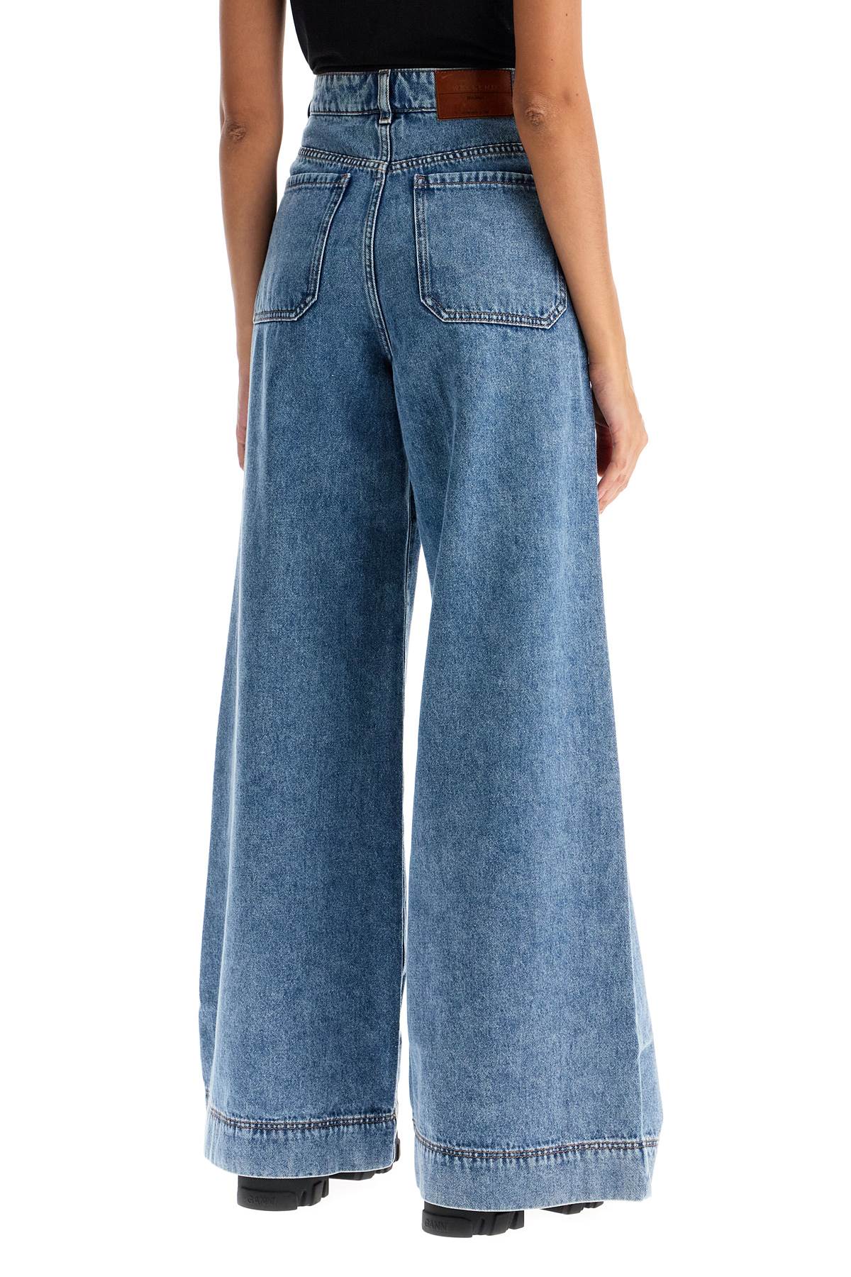 Shop Weekend Max Mara Flared Jeans In Blue