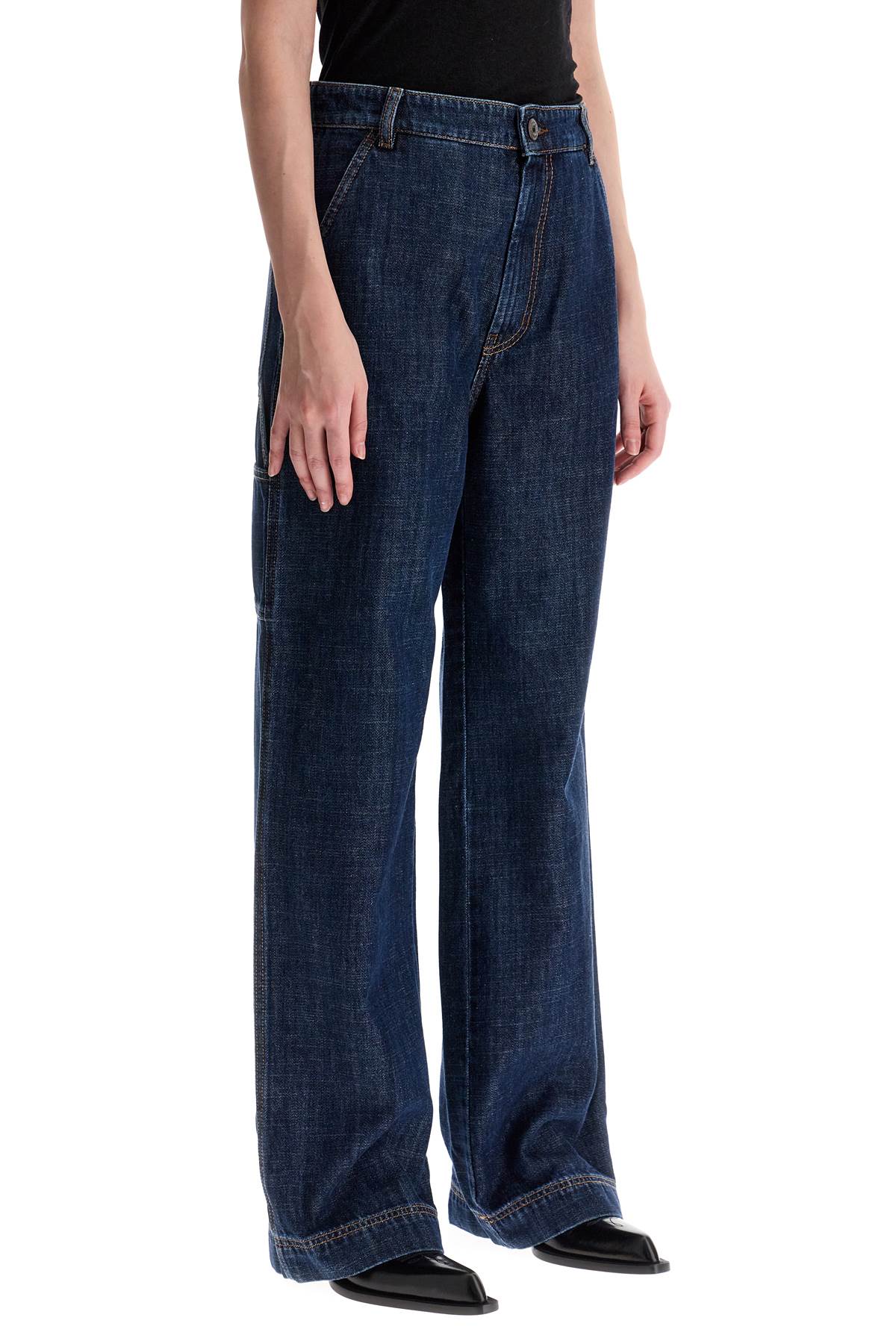 Shop Weekend Max Mara Davina Cargo Jeans In Blue