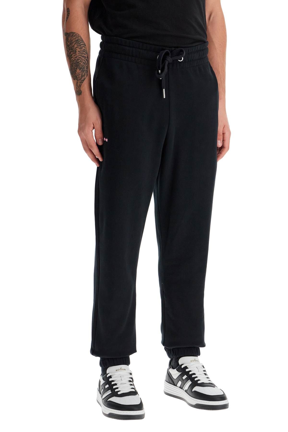 Shop Eden Park Cotton Joggers For In Black