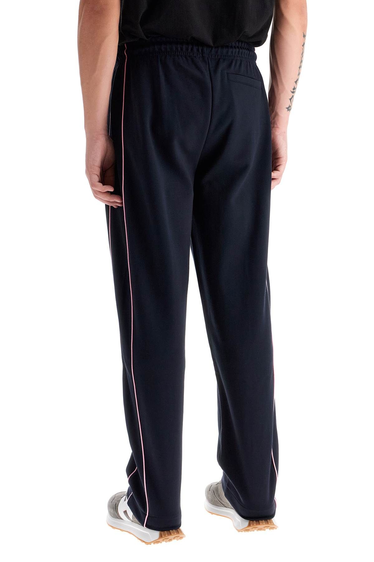 Shop Eden Park Contrast Piping Joggers With In Blue