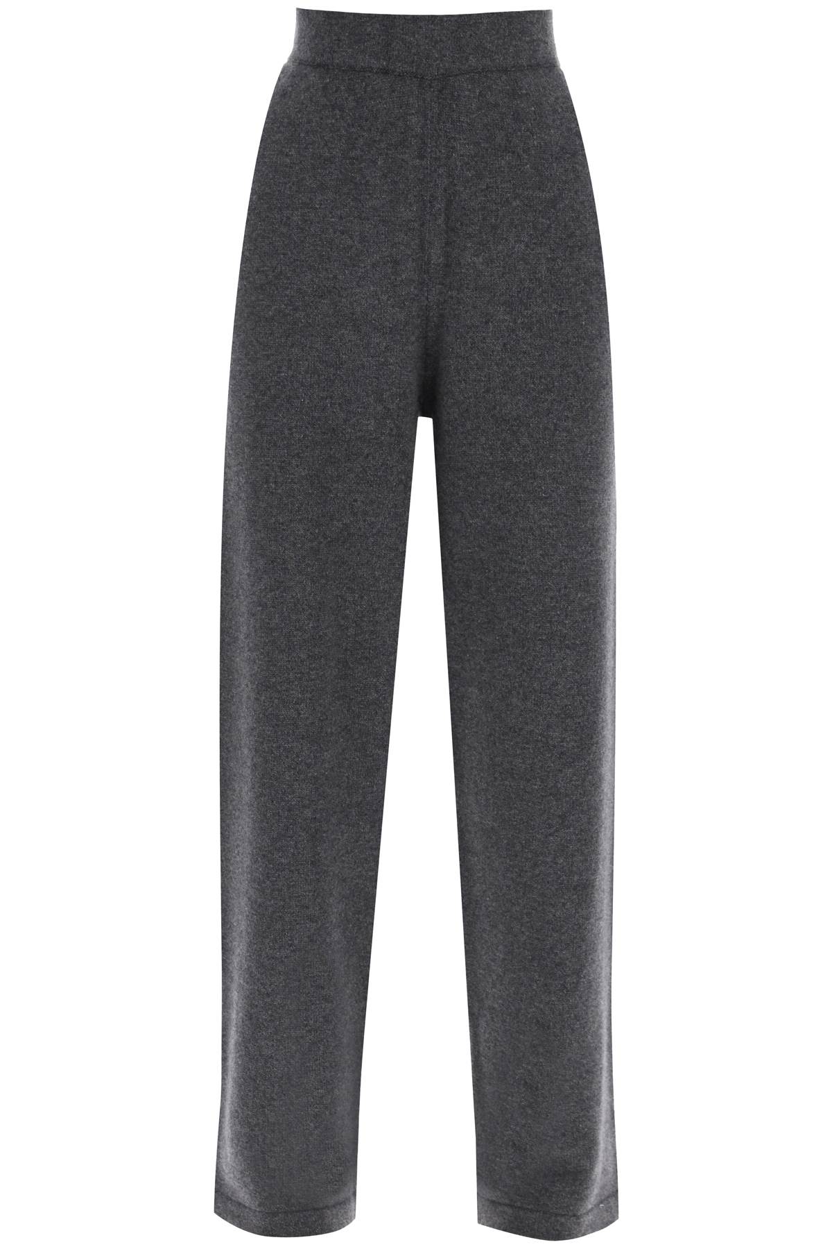 Shop Golden Goose Cashmere Knit Pants In Grey