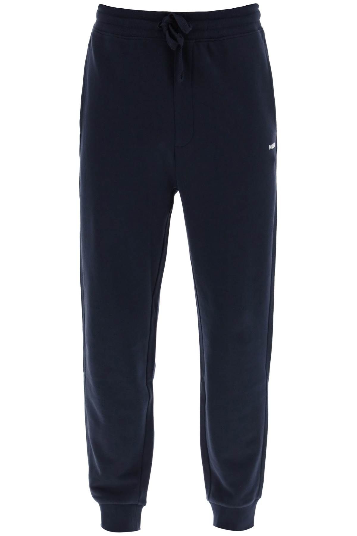 Shop Hugo Dayote Joggers In Blue