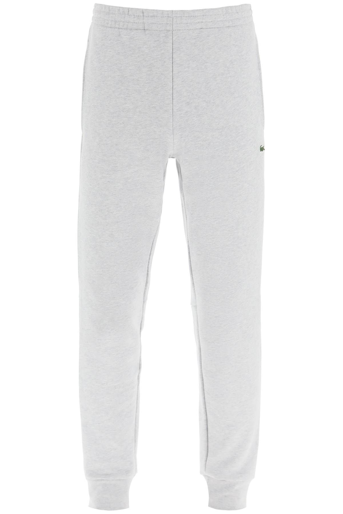 Shop Lacoste Jogger Pant With Logo In Grey