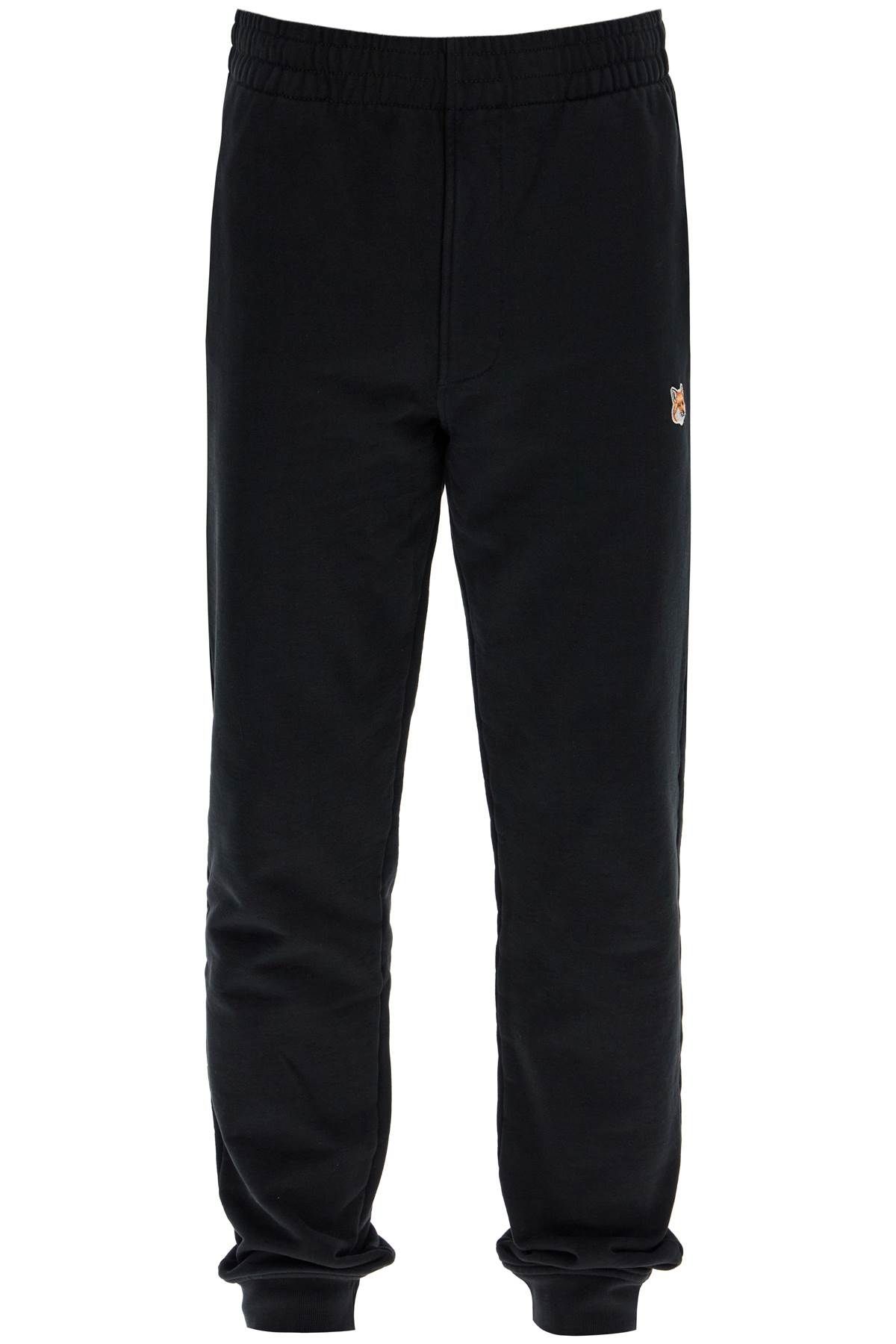 MAISON KITSUNÉ FOX HEAD JOGGERS 