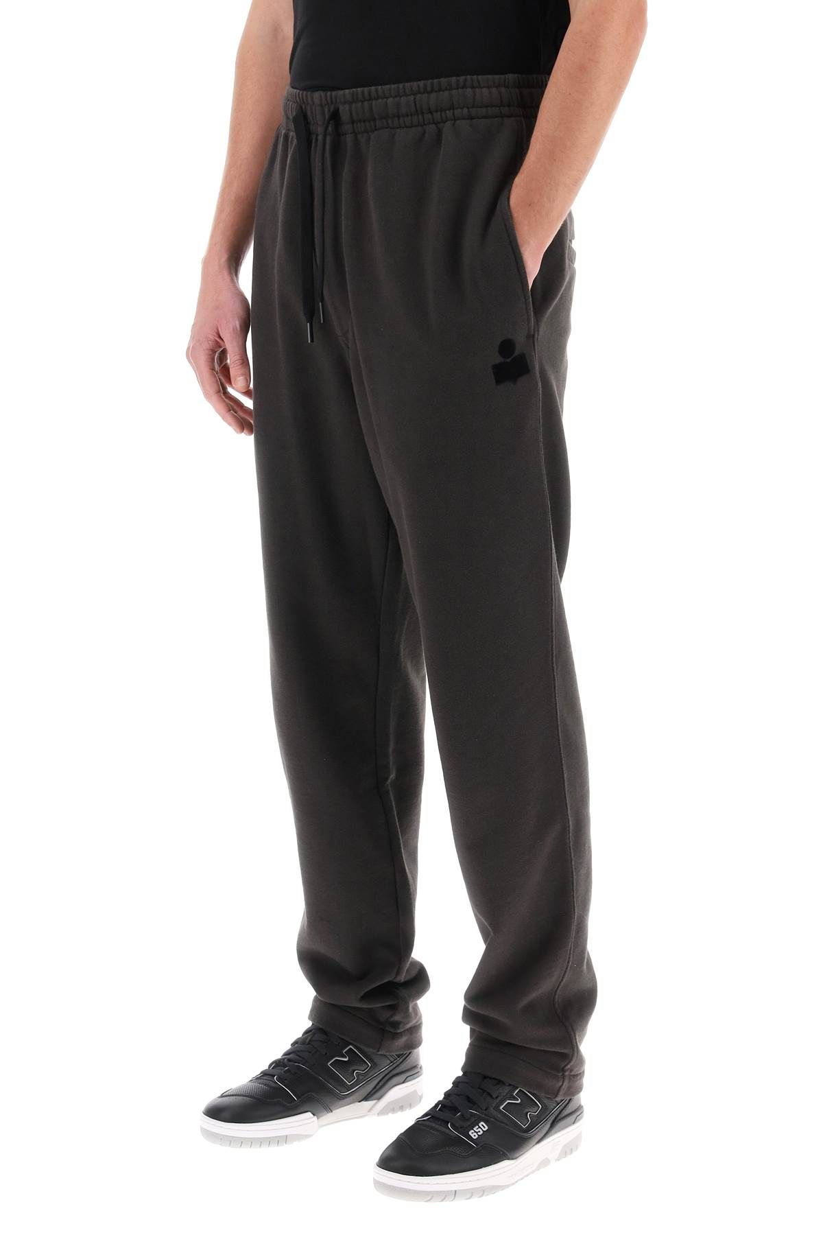 Shop Marant Pantaloni Sportivi Mailesco In Black