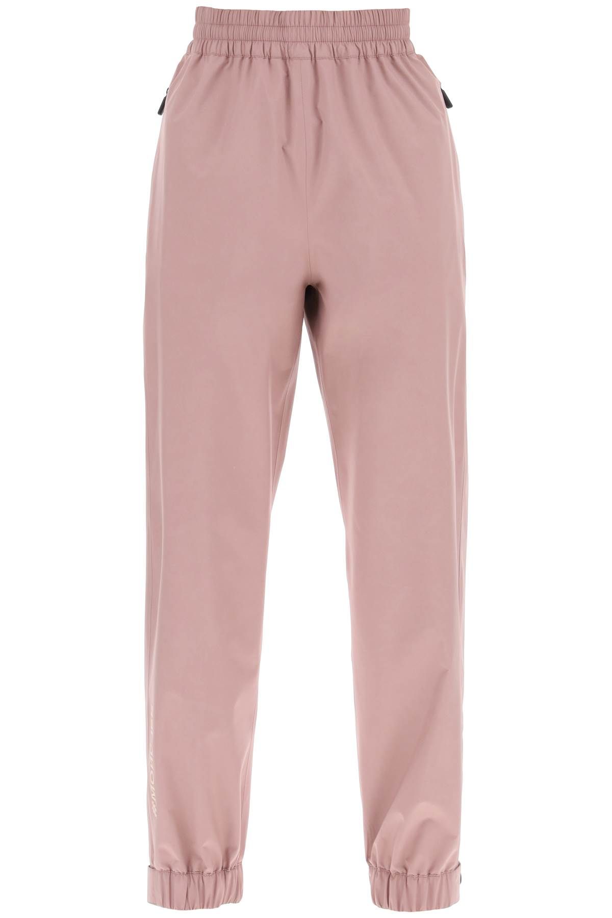 Shop Moncler Gore-tex Sports Pants In Pink