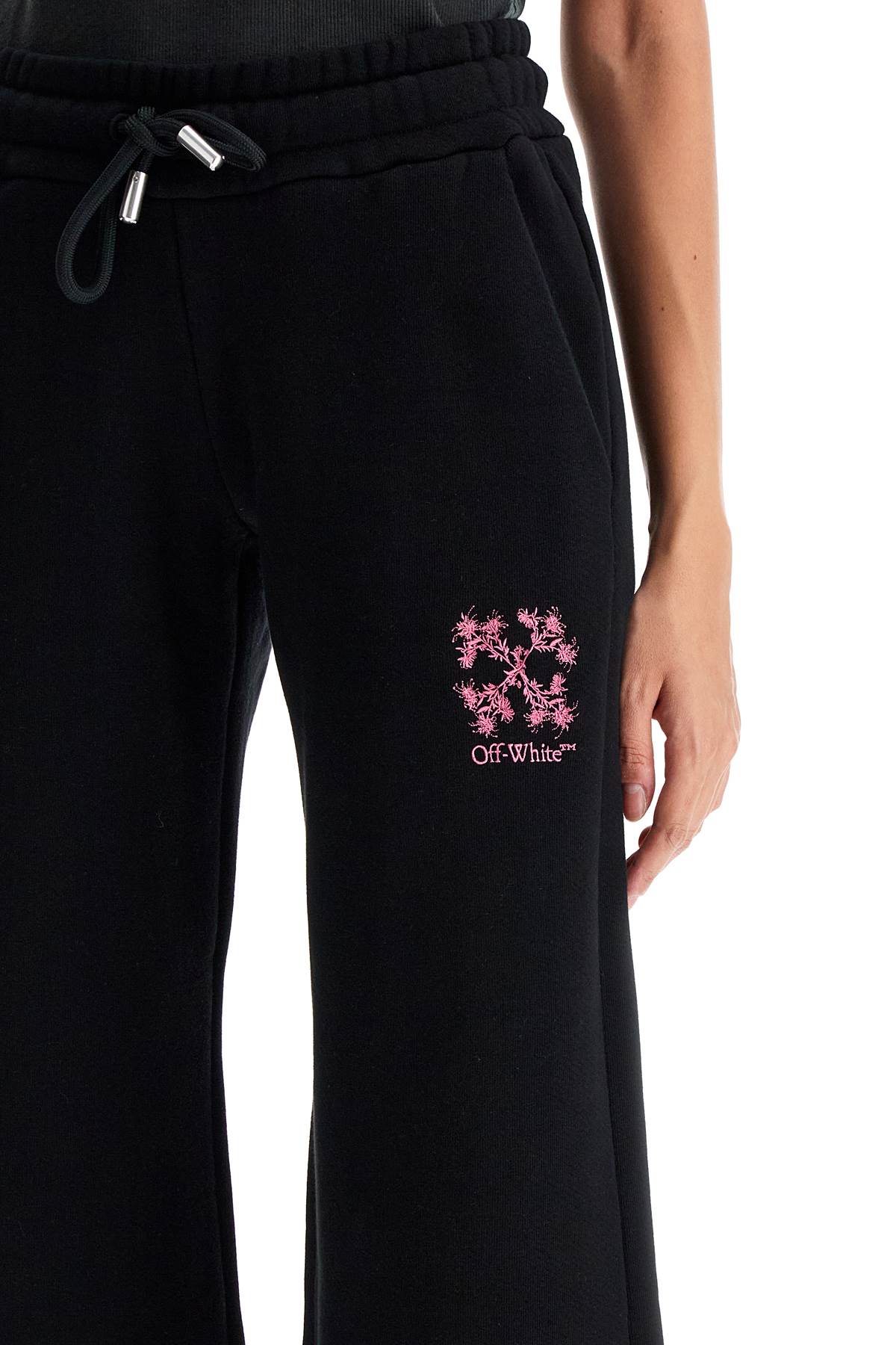 Shop Off-white 'mini Arrow Joggers In Black