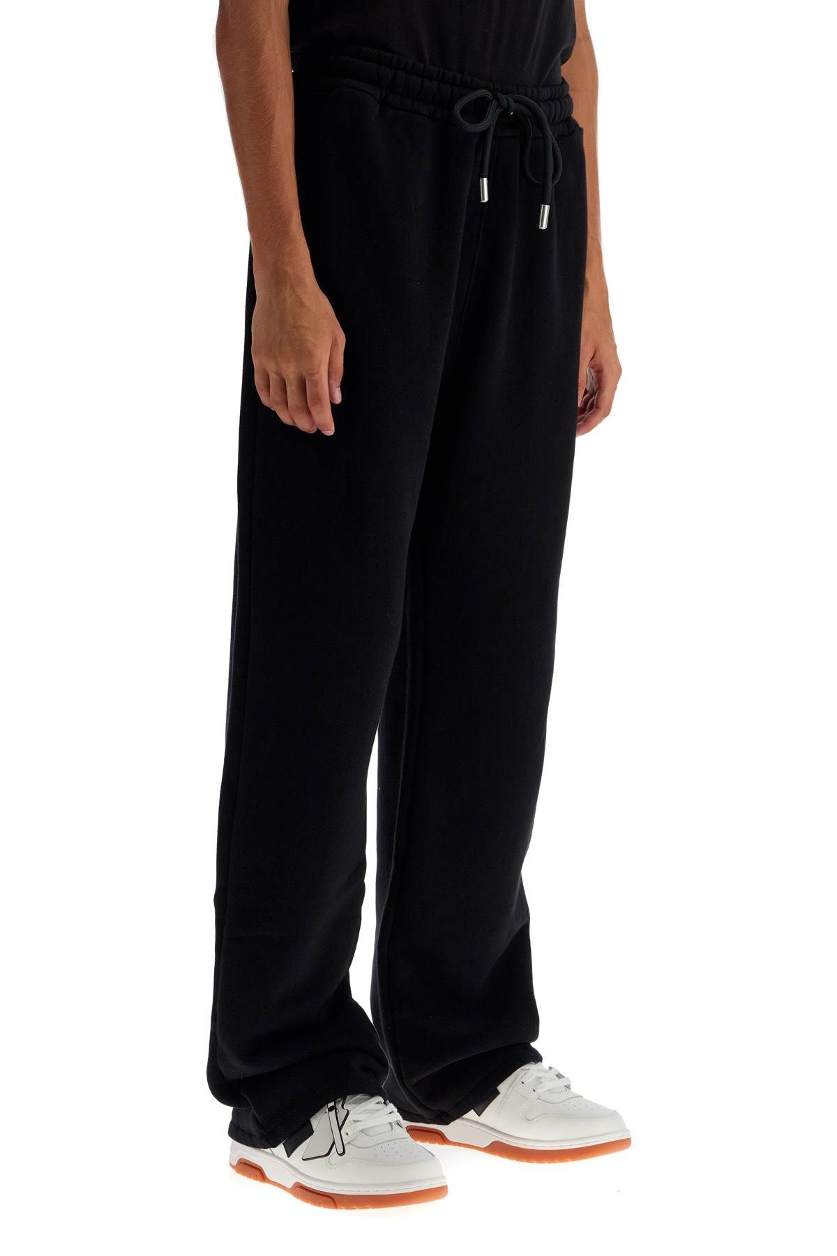 Shop Off-white Jogger Pants With Windy In Black