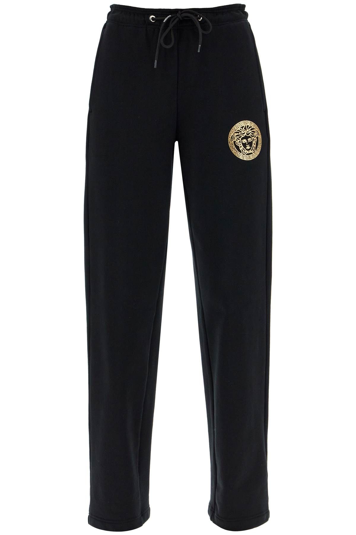 Shop Versace Medusa Jogging In Black