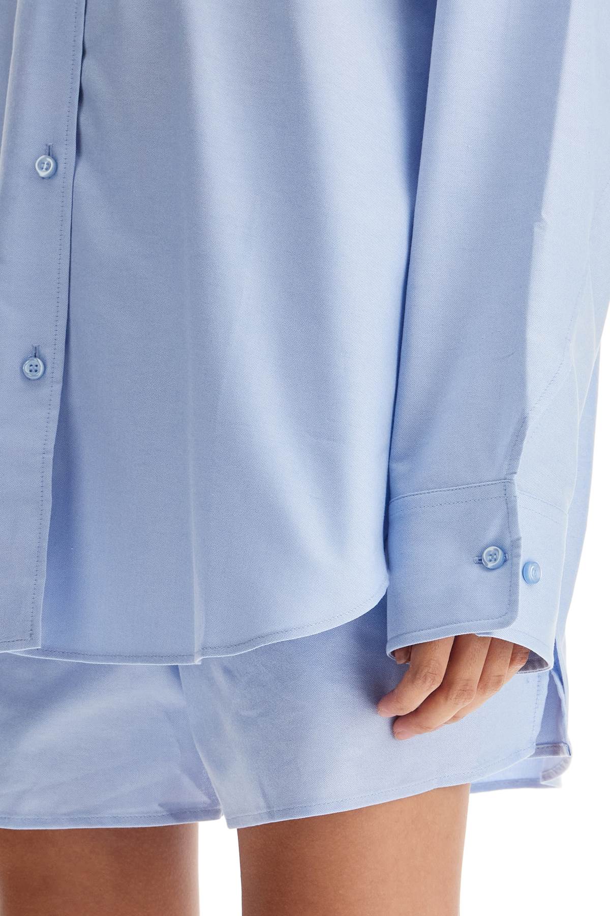 Shop The Andamane Georgiana Shirt And Shorts Set In Light Blue