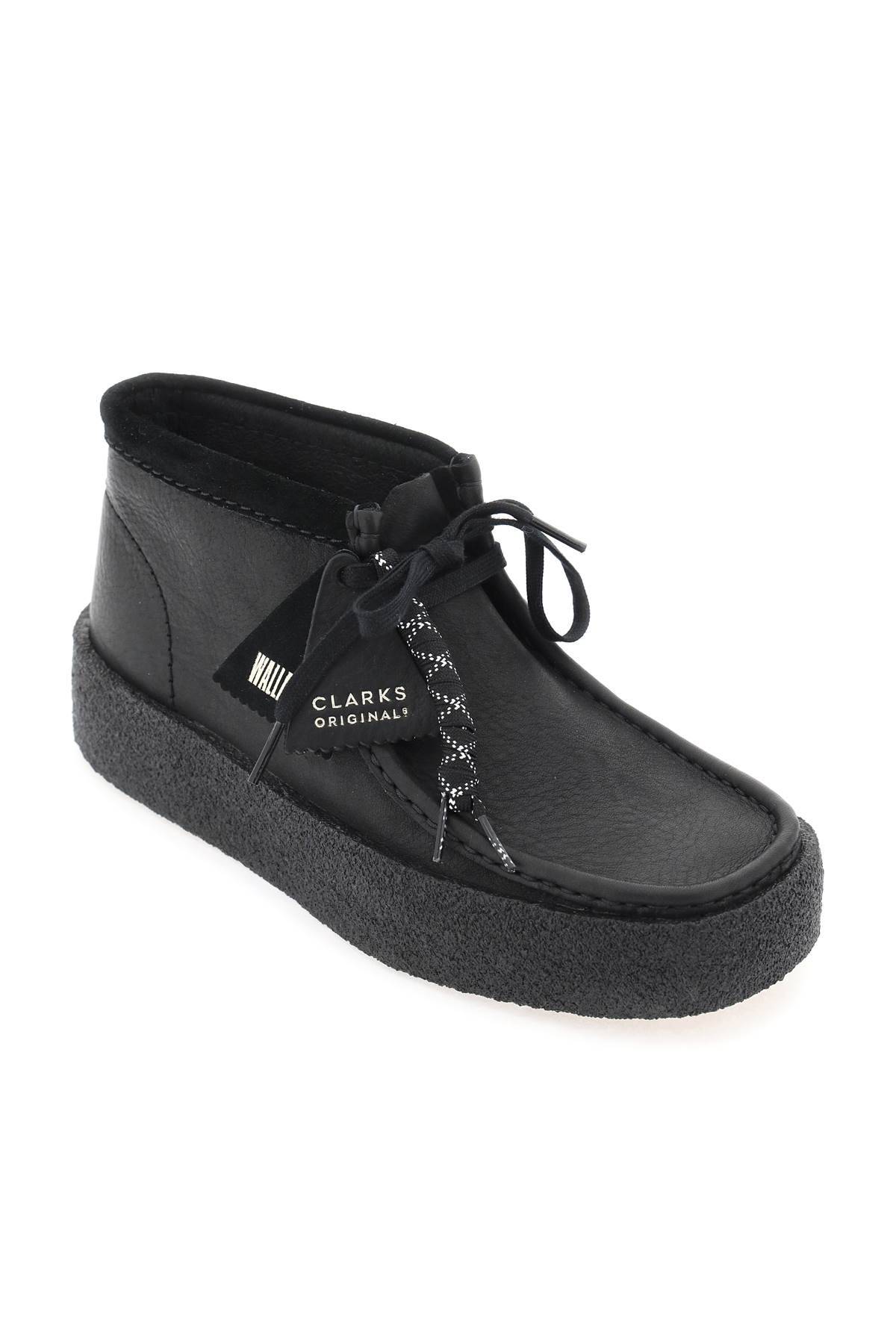 Shop Clarks 'wallabee Cup Bt' Lace-up Shoes In Black