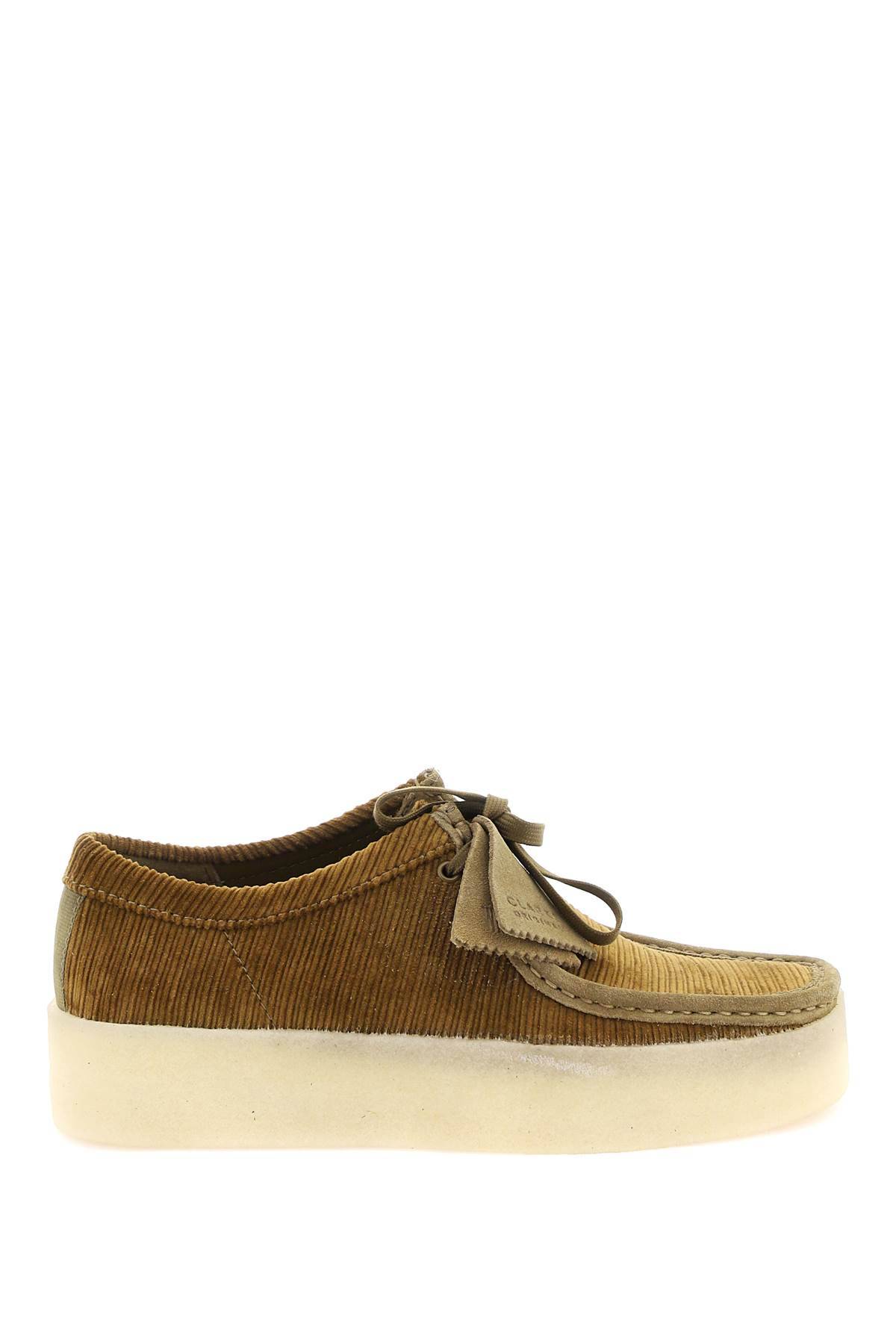 Shop Clarks Wallabee Cup Lace-up Shoes In Brown