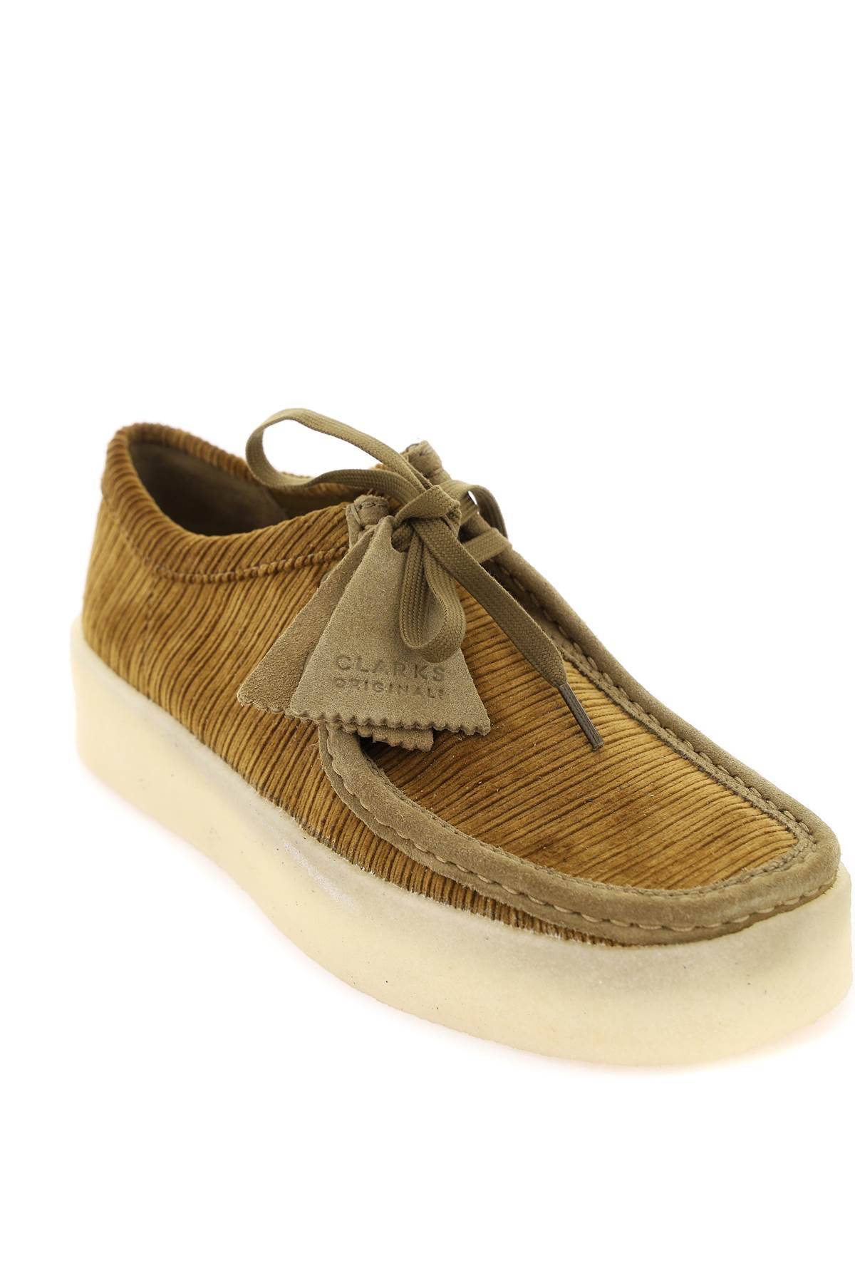 Shop Clarks Wallabee Cup Lace-up Shoes In Brown