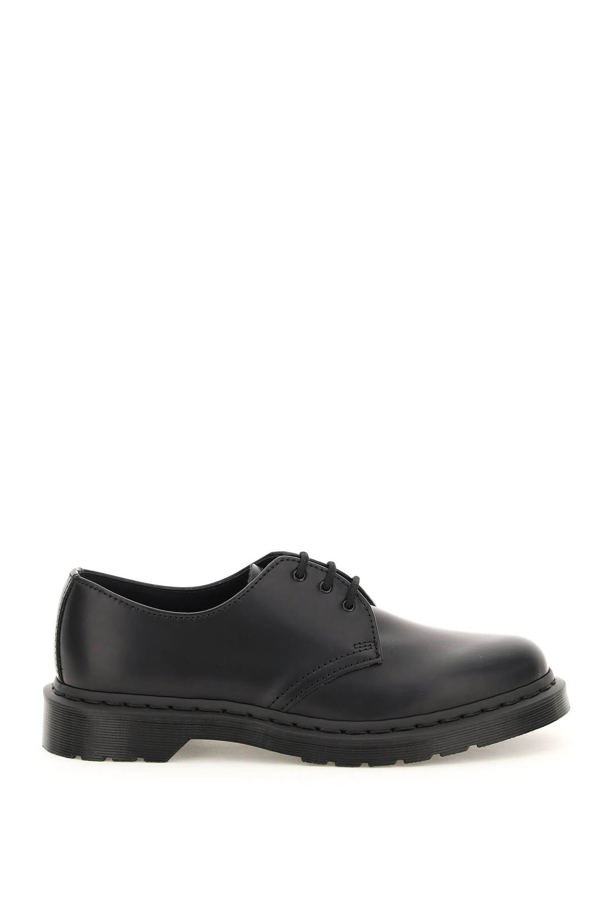 Shop Dr. Martens' 1461 Mono Lace-up Shoes In Black