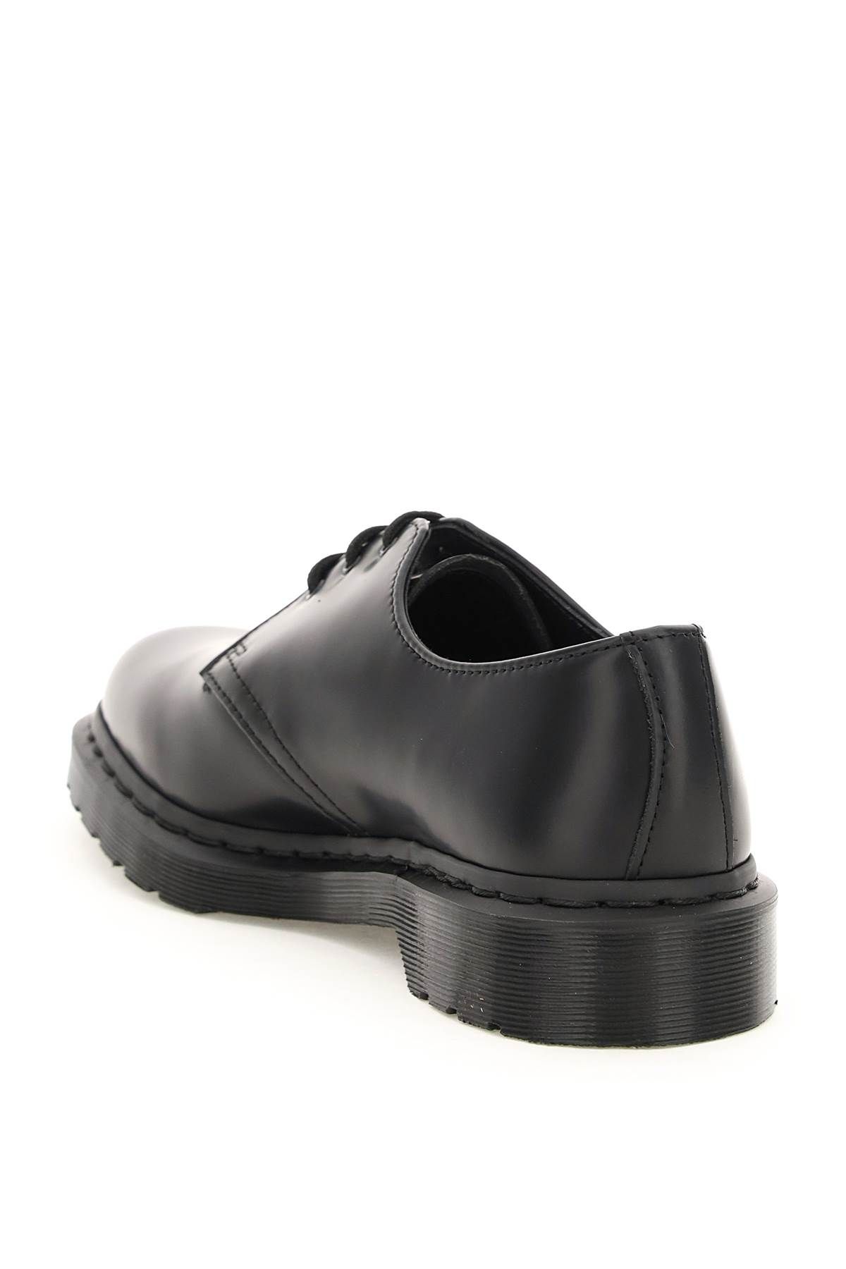 Shop Dr. Martens' 1461 Mono Lace-up Shoes In Black