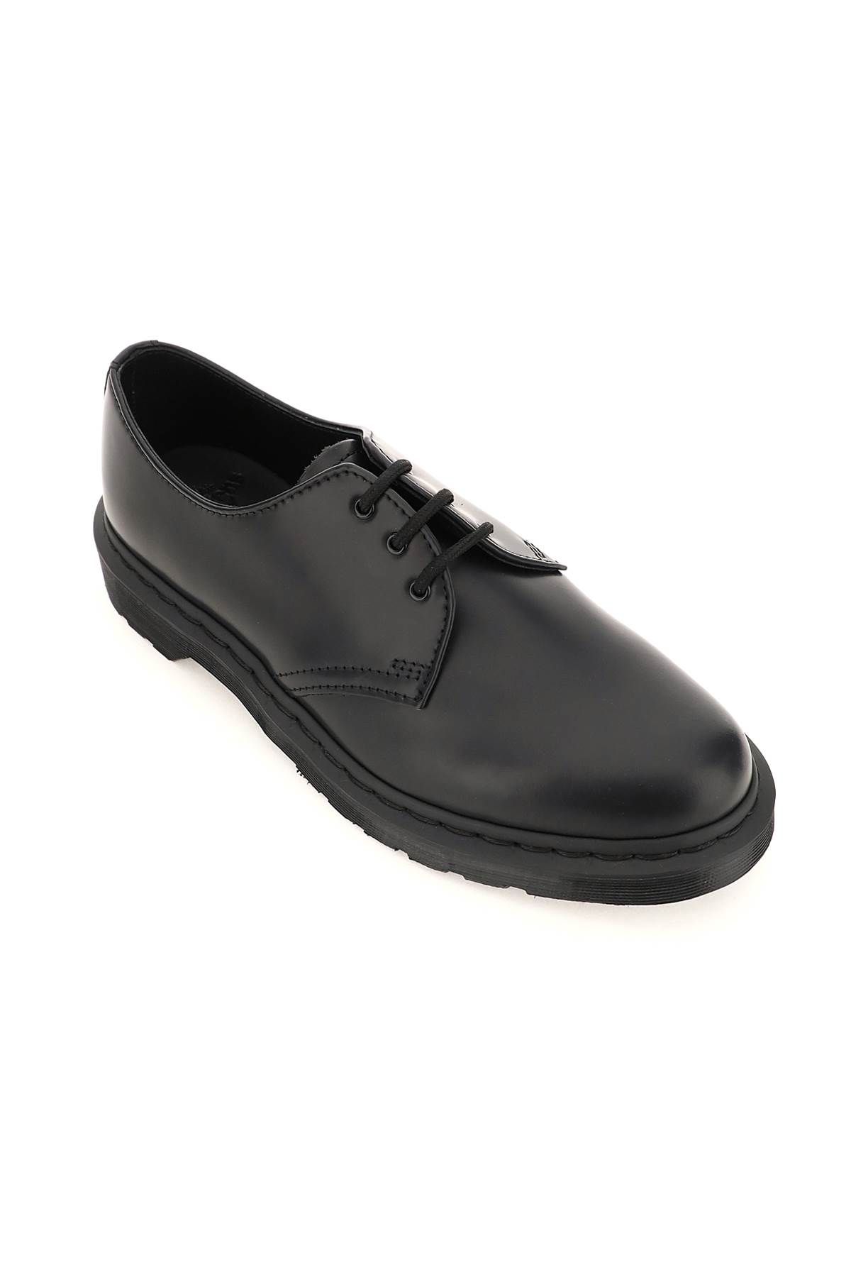 Shop Dr. Martens' 1461 Mono Lace-up Shoes In Black