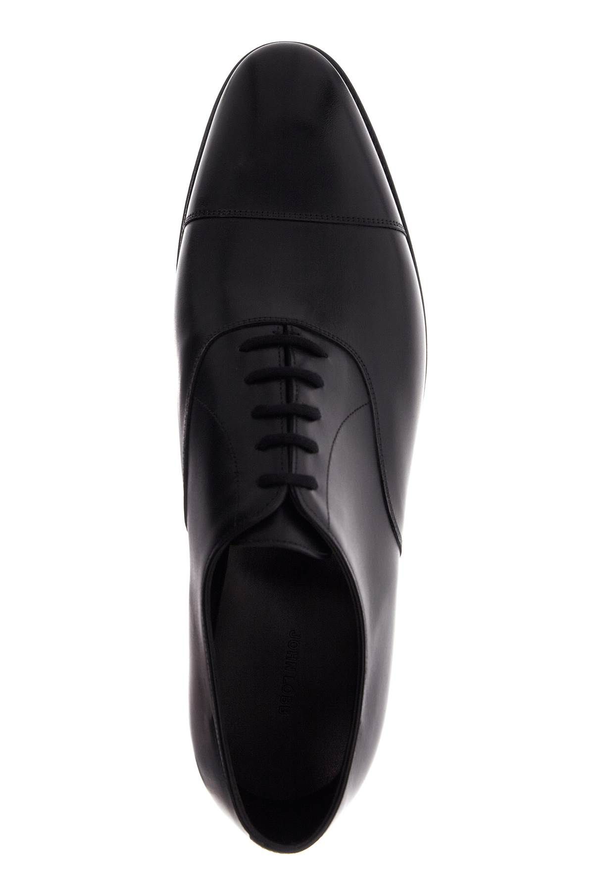 Shop John Lobb City Ii Lace-up Shoes In Black