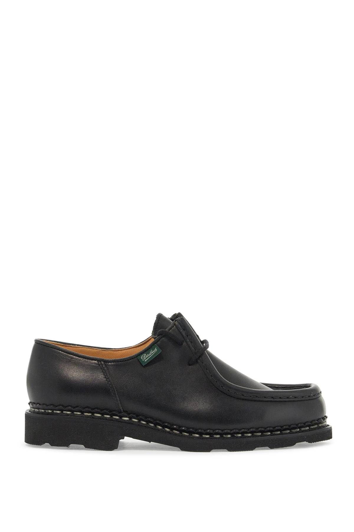 Shop Paraboot "leather Michael Derby Shoe In Black