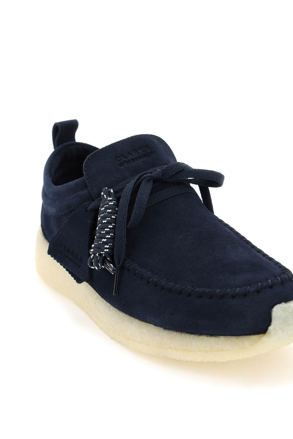 Shop Ronnie Fieg X Clarks 'maycliffe' Lace-up Shoes In Blue
