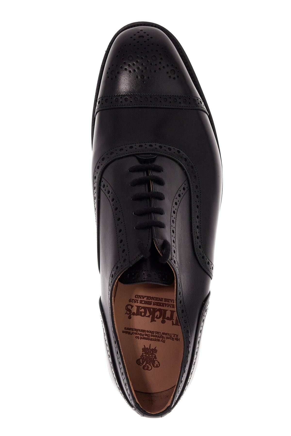 Shop Tricker's Lace-up Oxford Kensington In Black