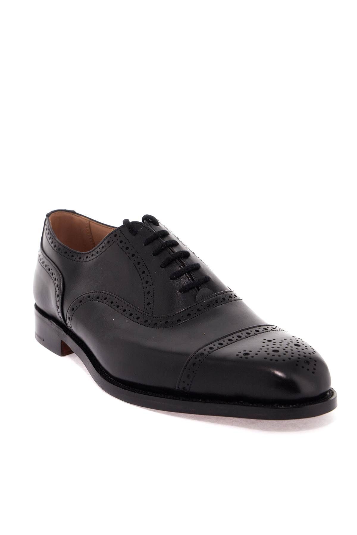 Shop Tricker's Lace-up Oxford Kensington In Black