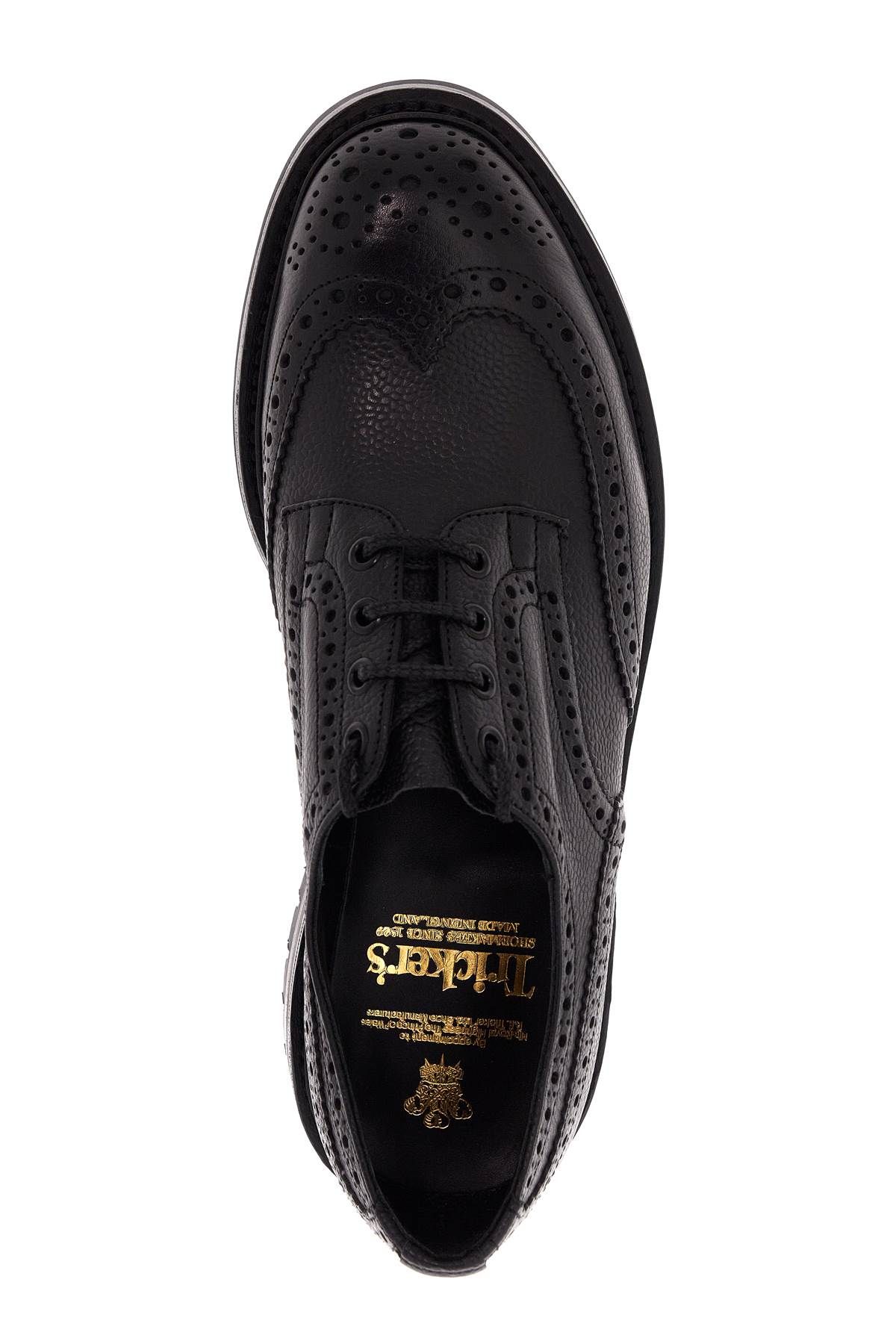 Shop Tricker's Ilkley Derby Bro In Black