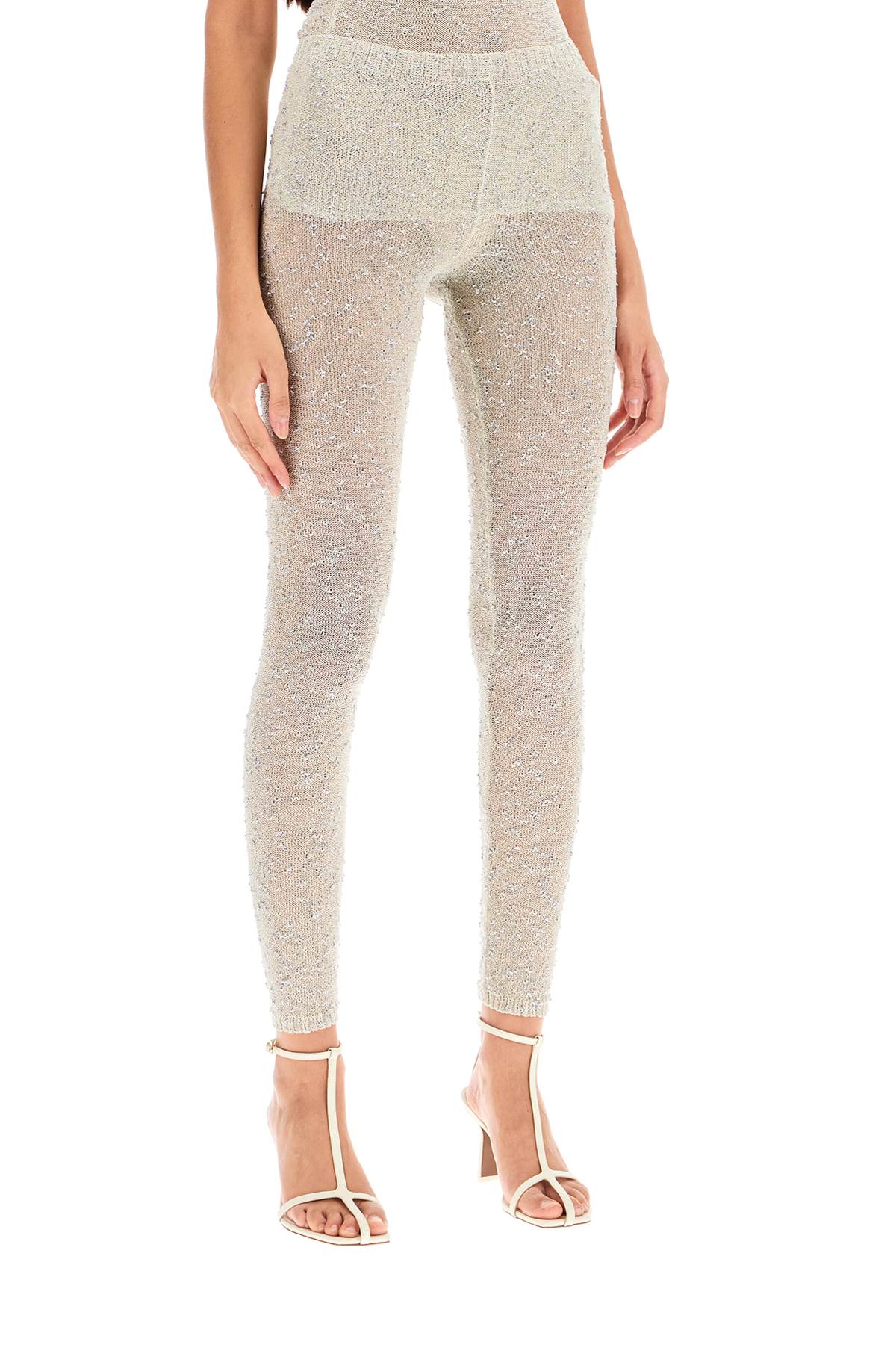 Shop Paloma Wool Beer Leggings In Silver