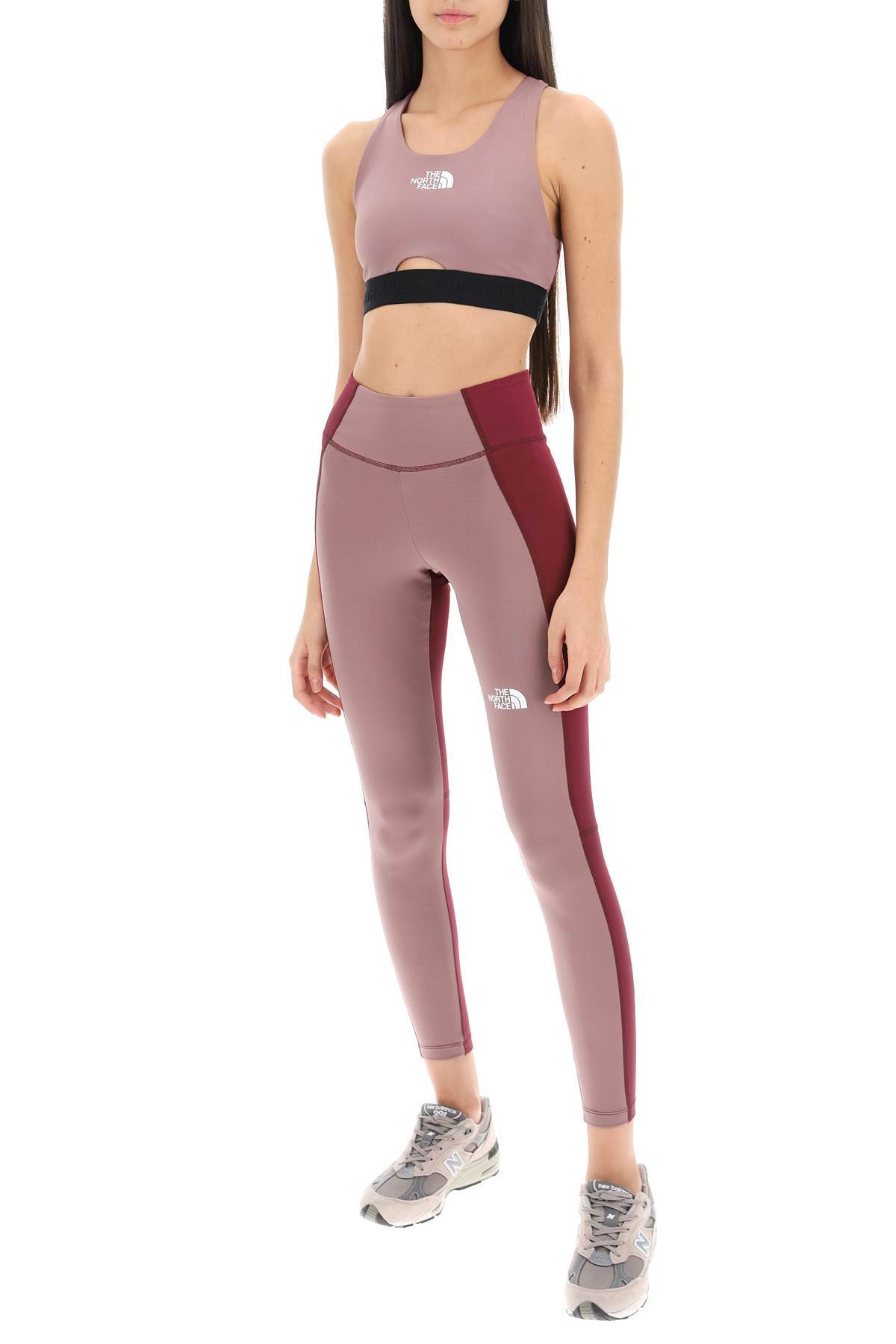 Shop The North Face Sporty Leggings In Purple