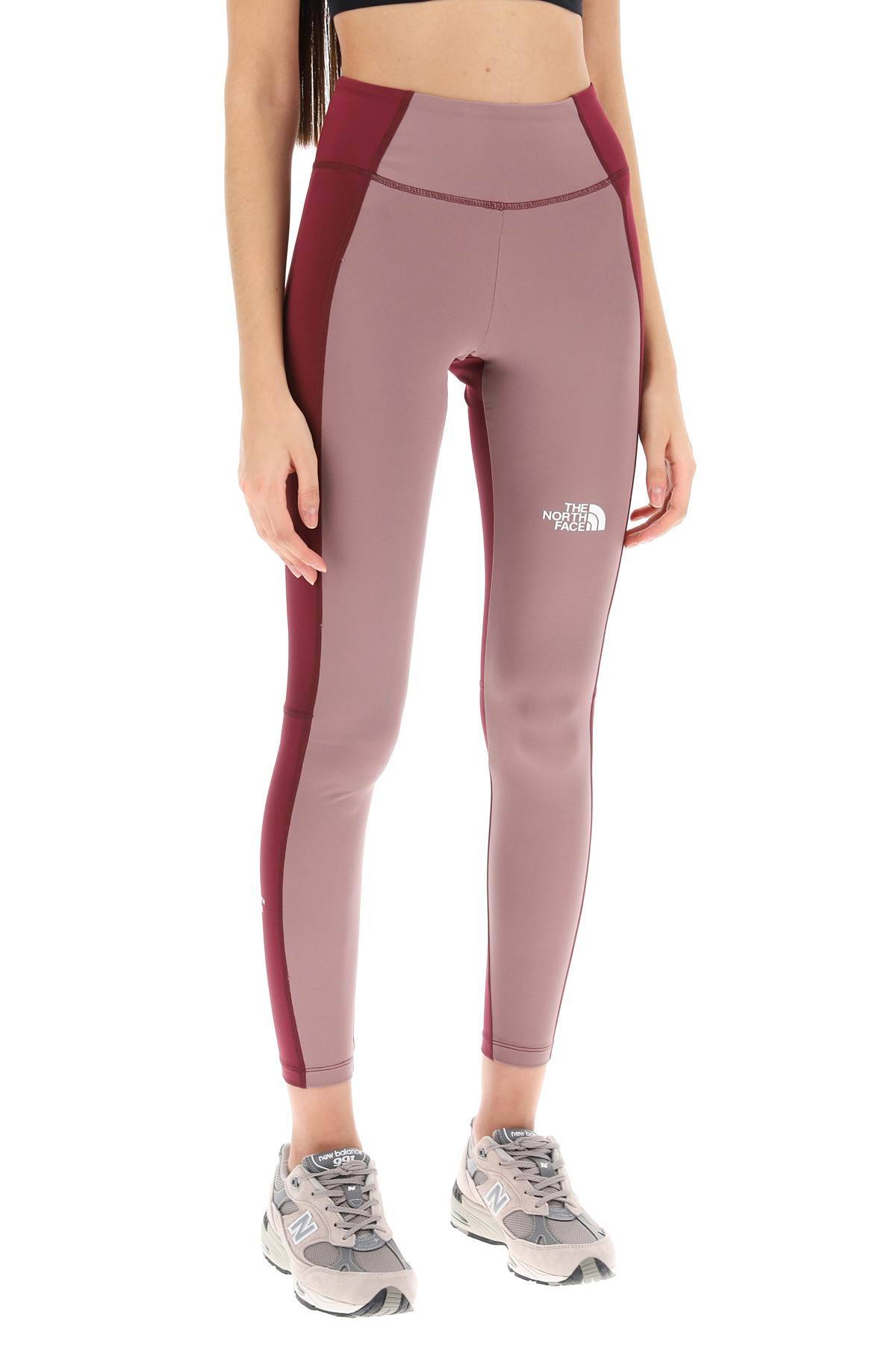 Shop The North Face Sporty Leggings In Purple