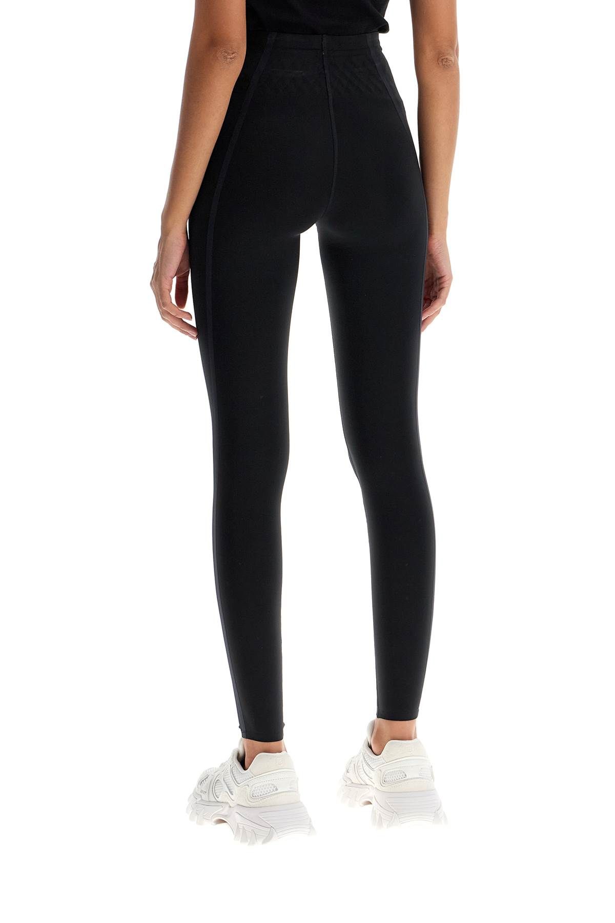 Shop Y-3 Lycra Leggings For In Black