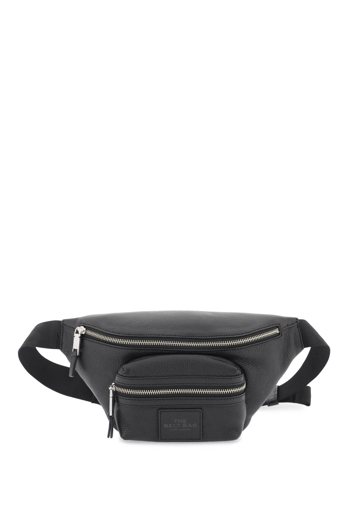 Shop Marc Jacobs Leather Belt Bag: The Sty In Black