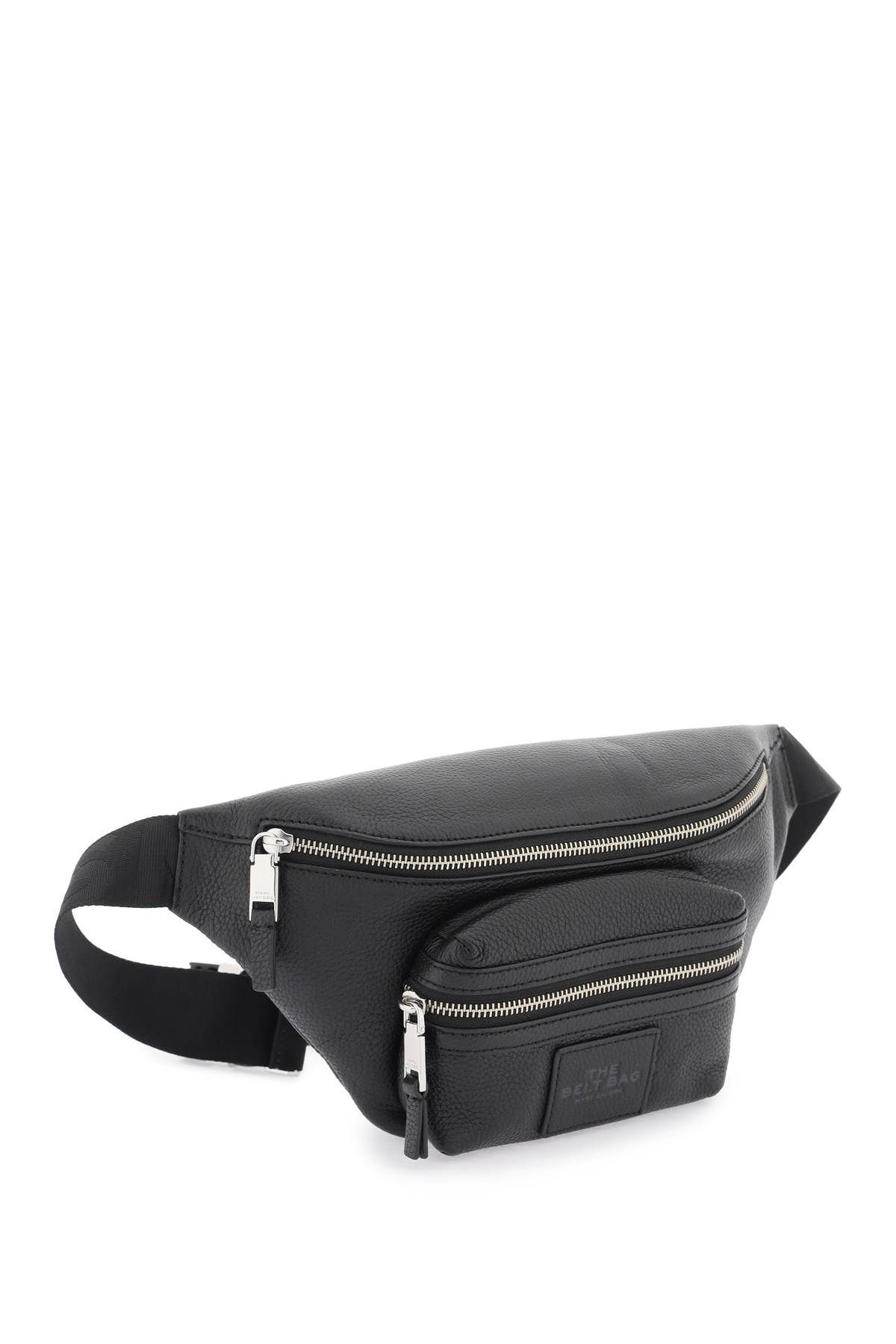 Shop Marc Jacobs Leather Belt Bag: The Sty In Black