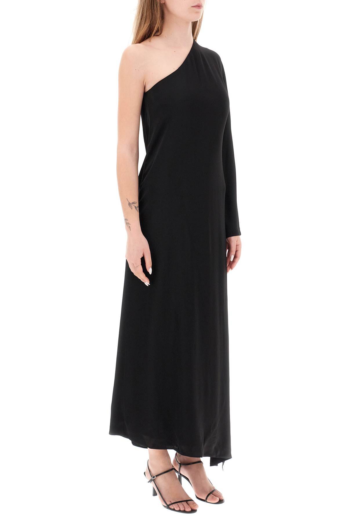 Shop By Malene Birger 'avilas' One Shoulder Maxi Dress In Black