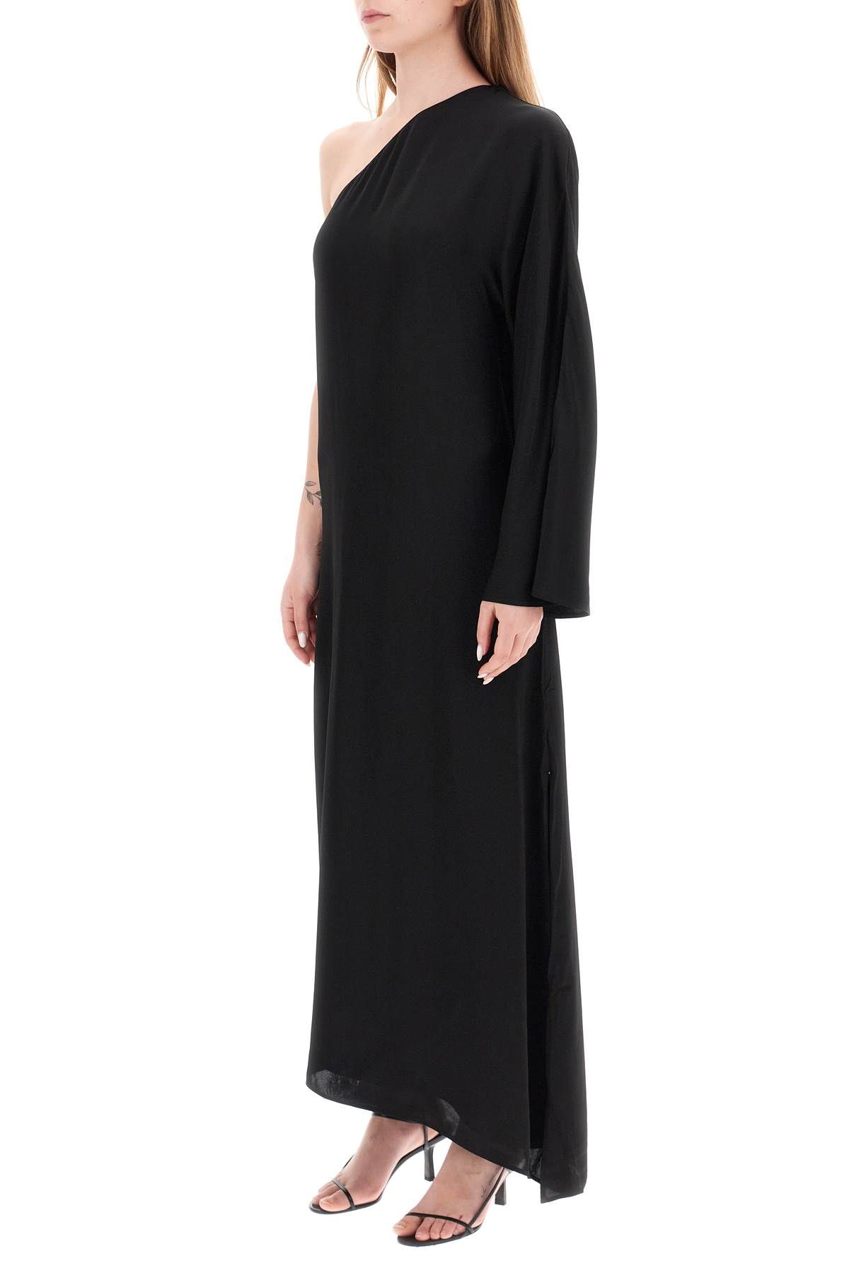 Shop By Malene Birger 'avilas' One Shoulder Maxi Dress In Black