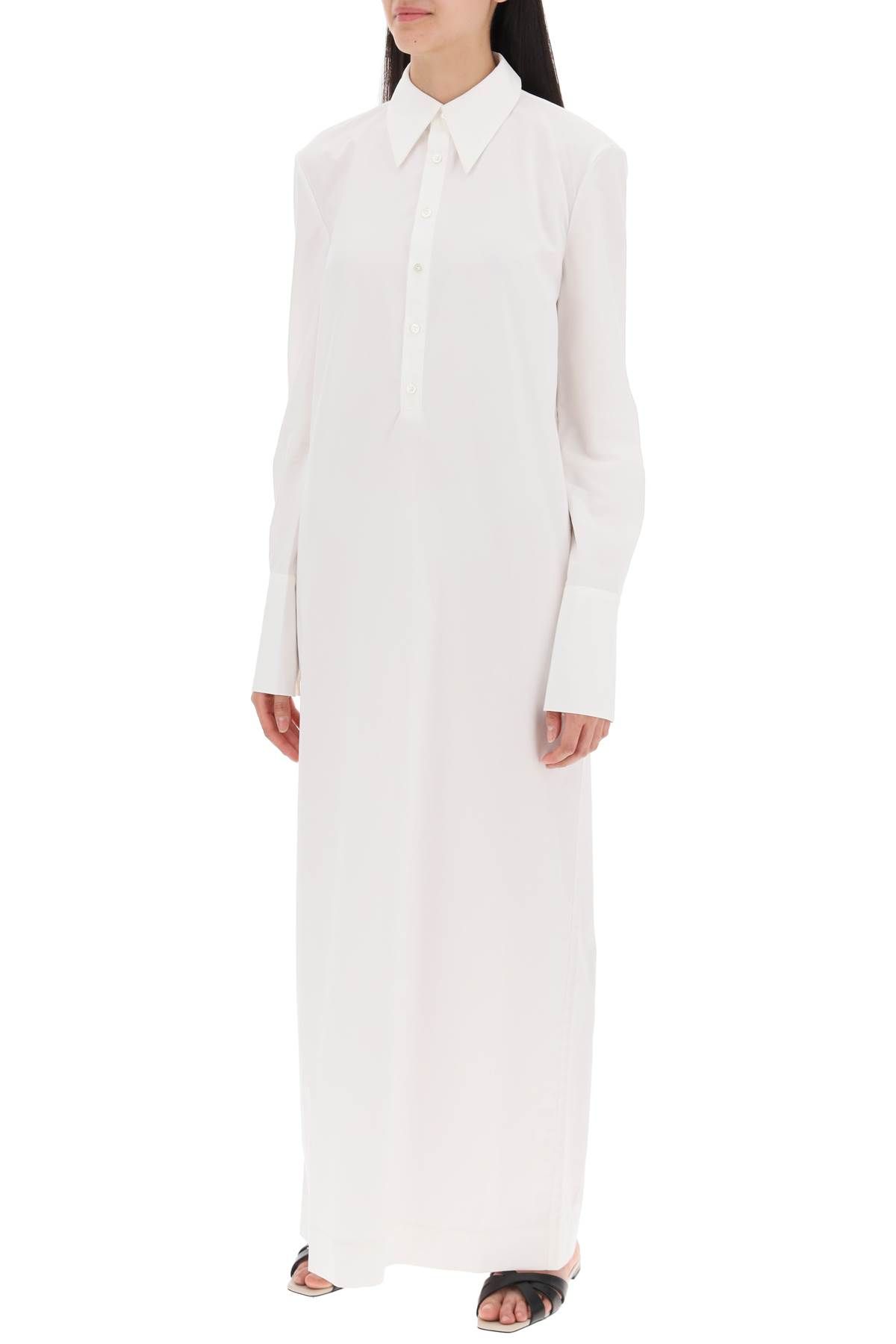 Shop Interior Maxi Chemisier Dress Fletcher In In White