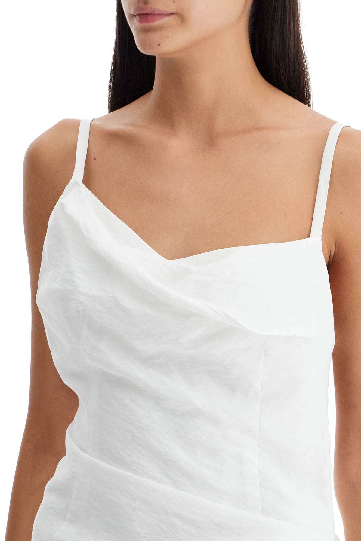 Shop Jacquemus Long Dress 'the Saudade Longue In White