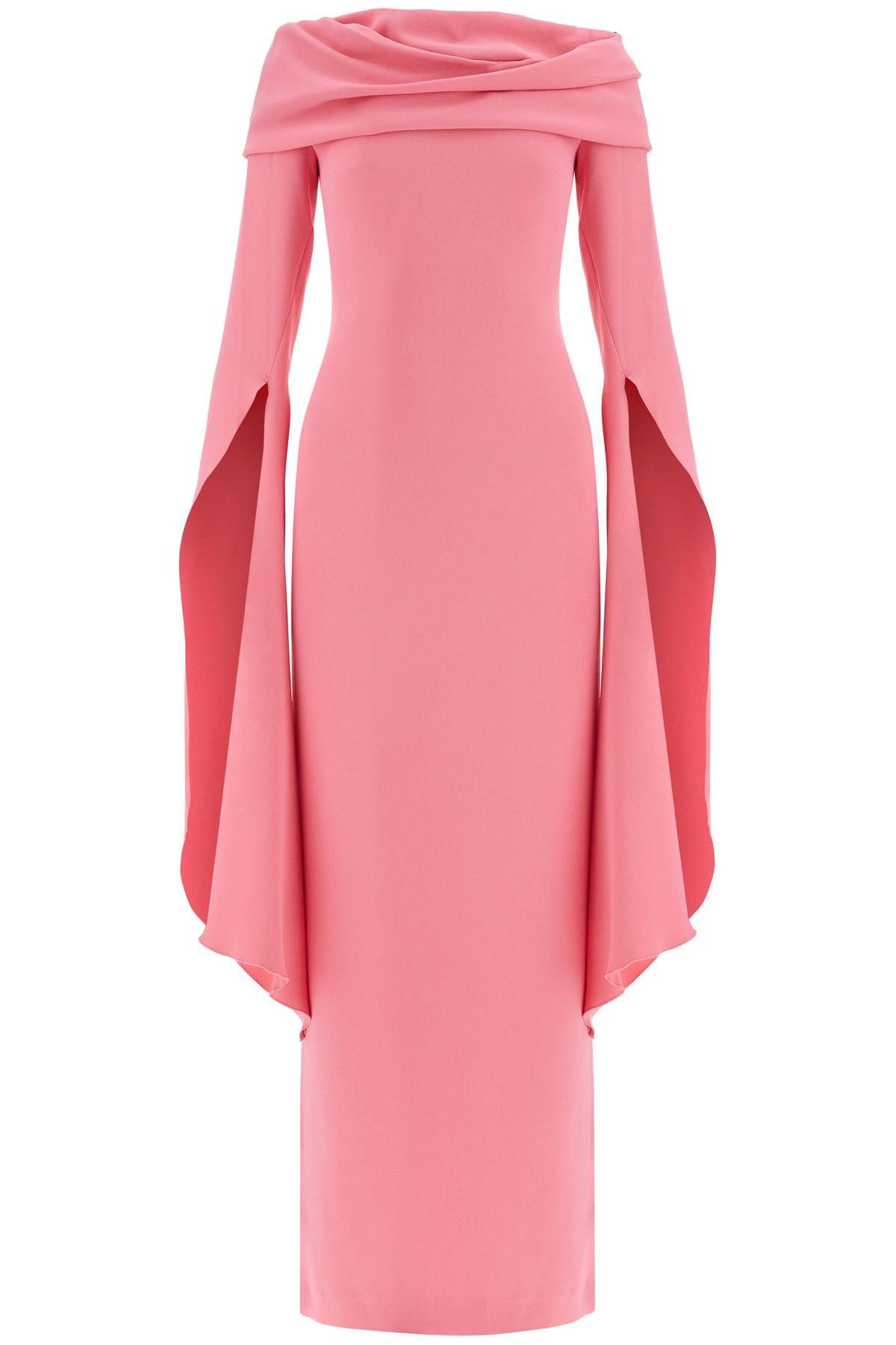 Shop Solace London Long Arden Dress In Pink