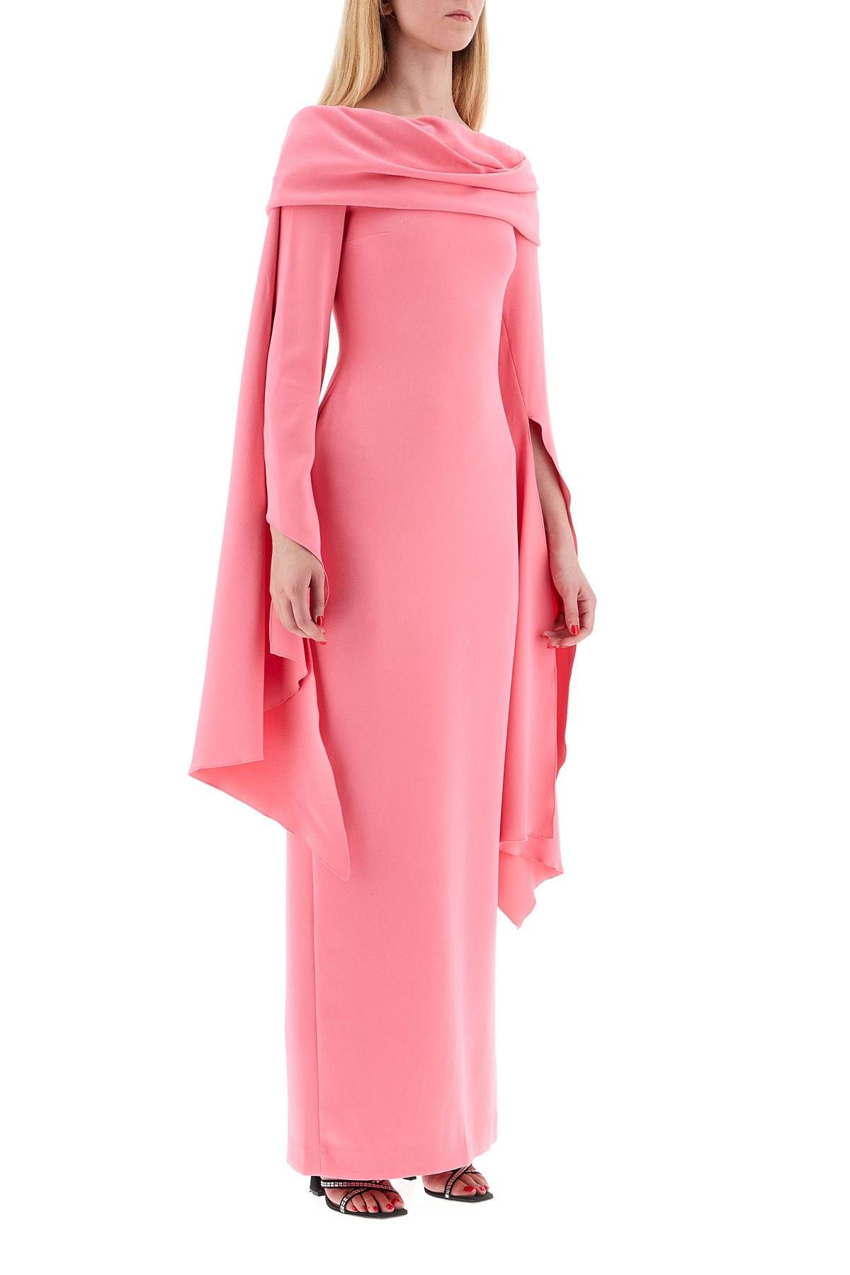 Shop Solace London Long Arden Dress In Pink