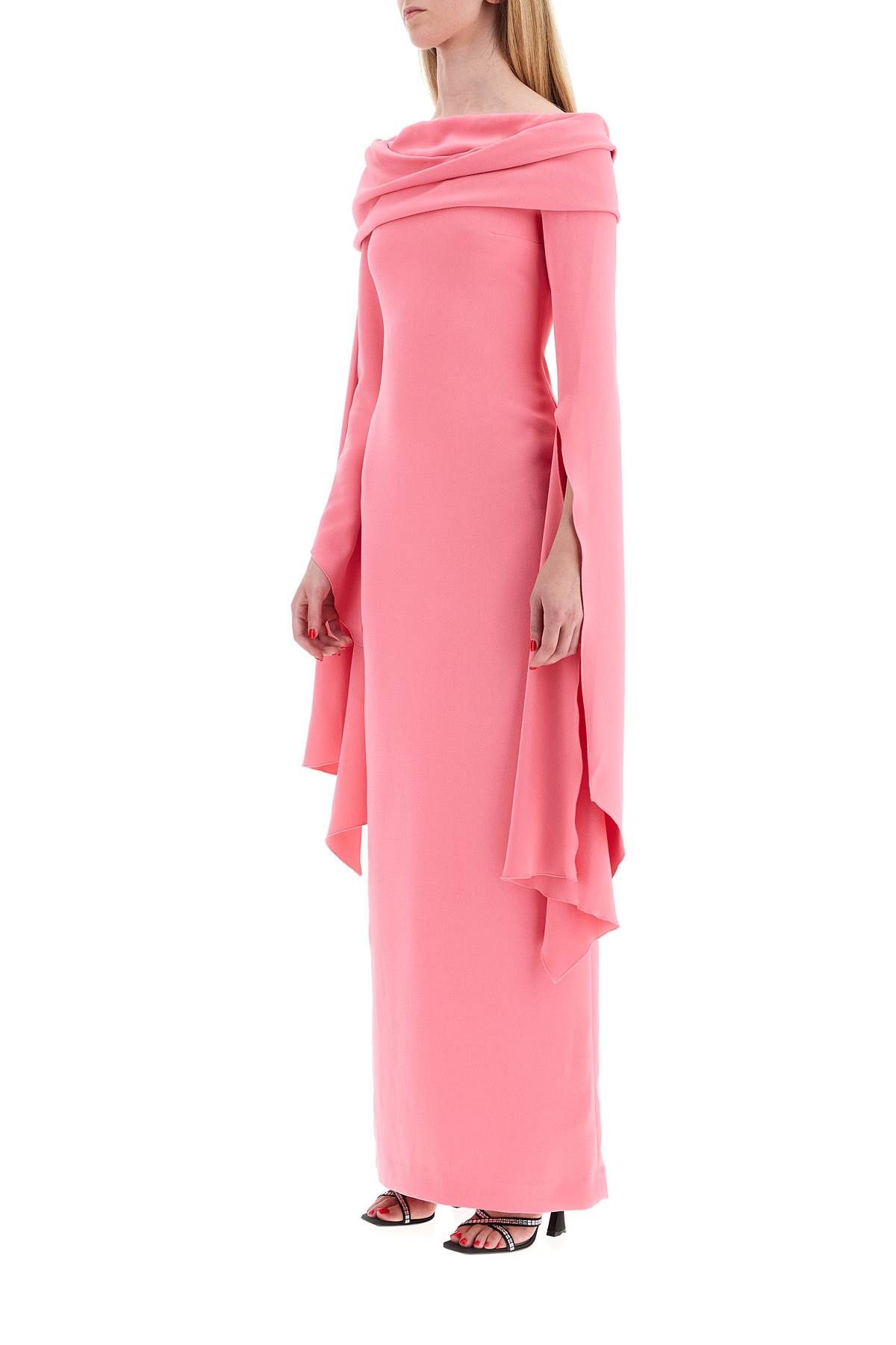 Shop Solace London Long Arden Dress In Pink