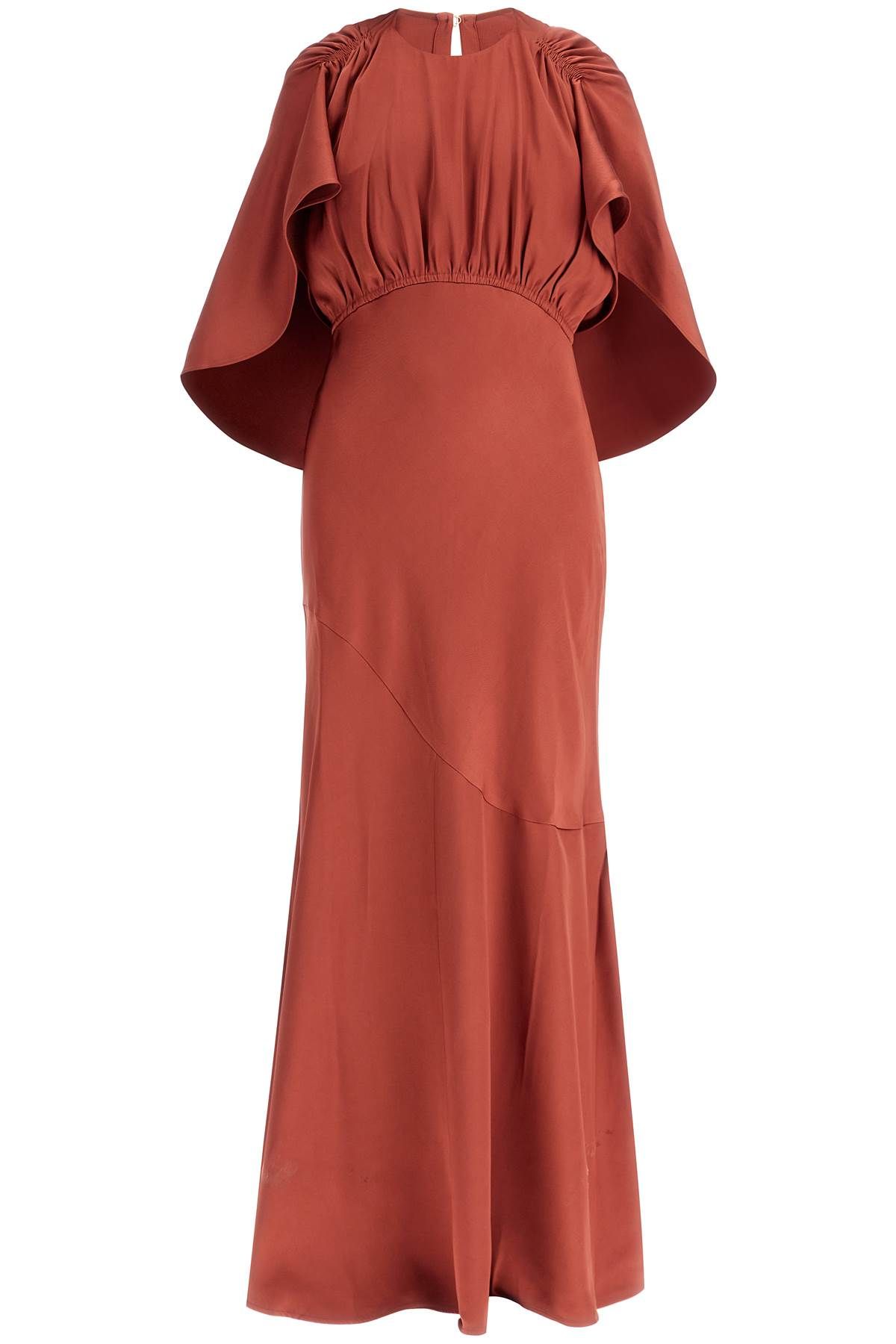 ZIMMERMANN MAXI DRESS EDEN WITH CAPE SLEEVES 