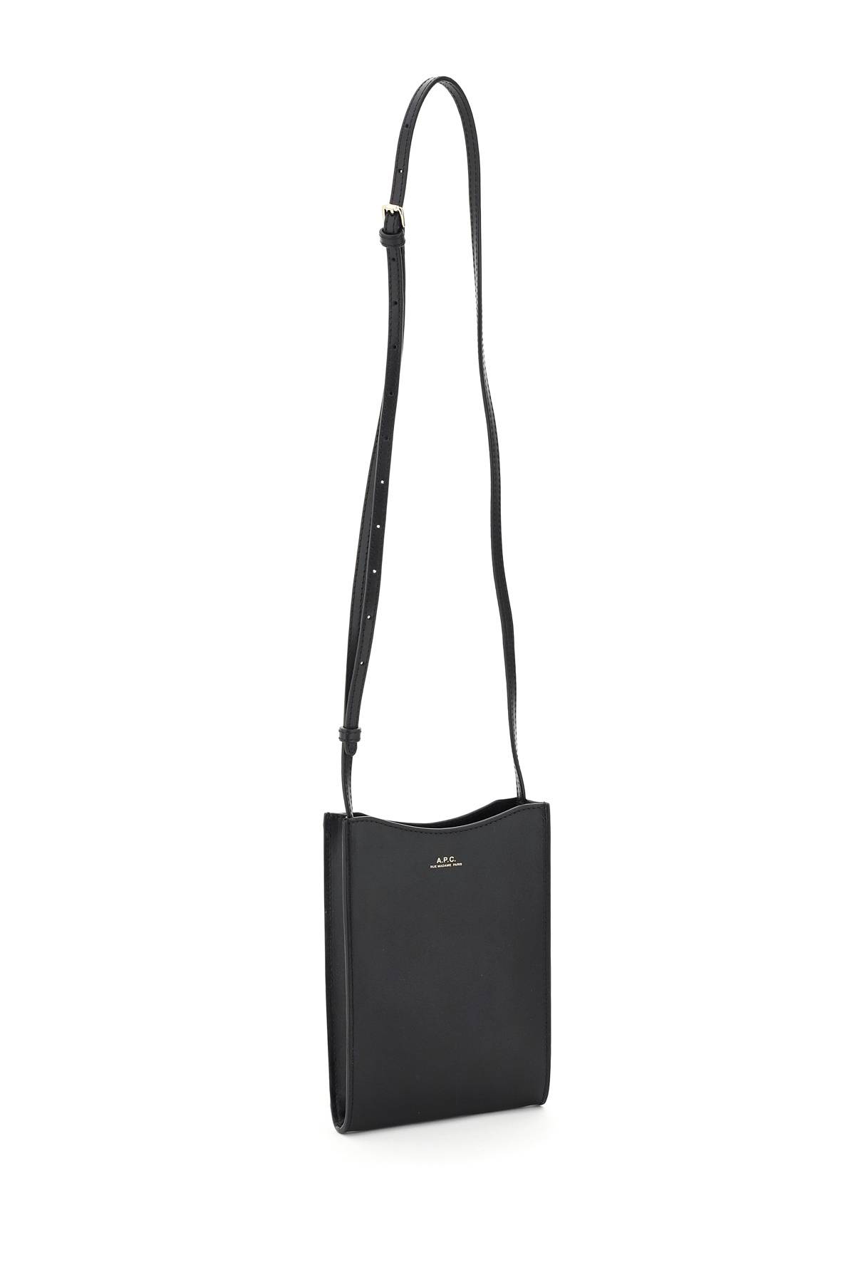 Shop Apc Jamie Mini Crossbody Bag In Black