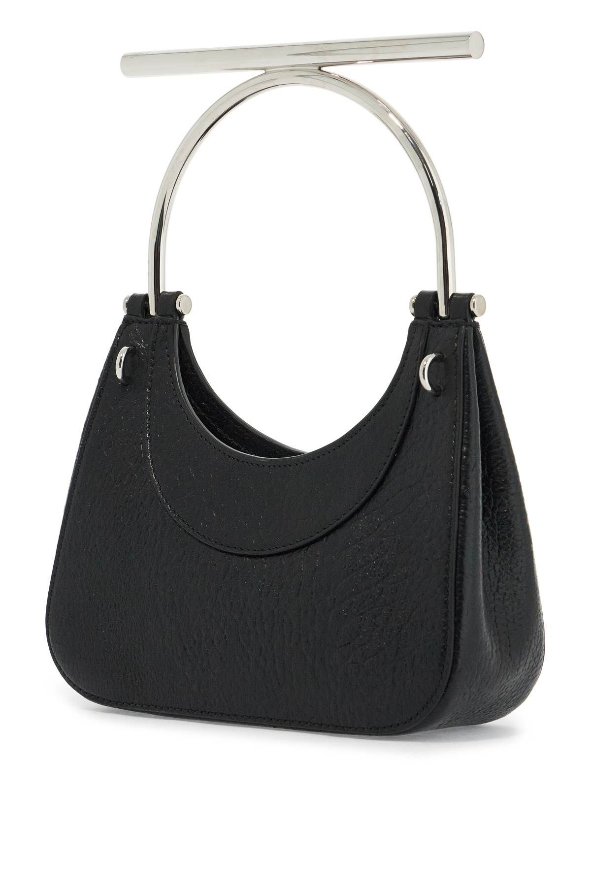 Shop Alexander Mcqueen Mini Cross-bar Handbag In Black