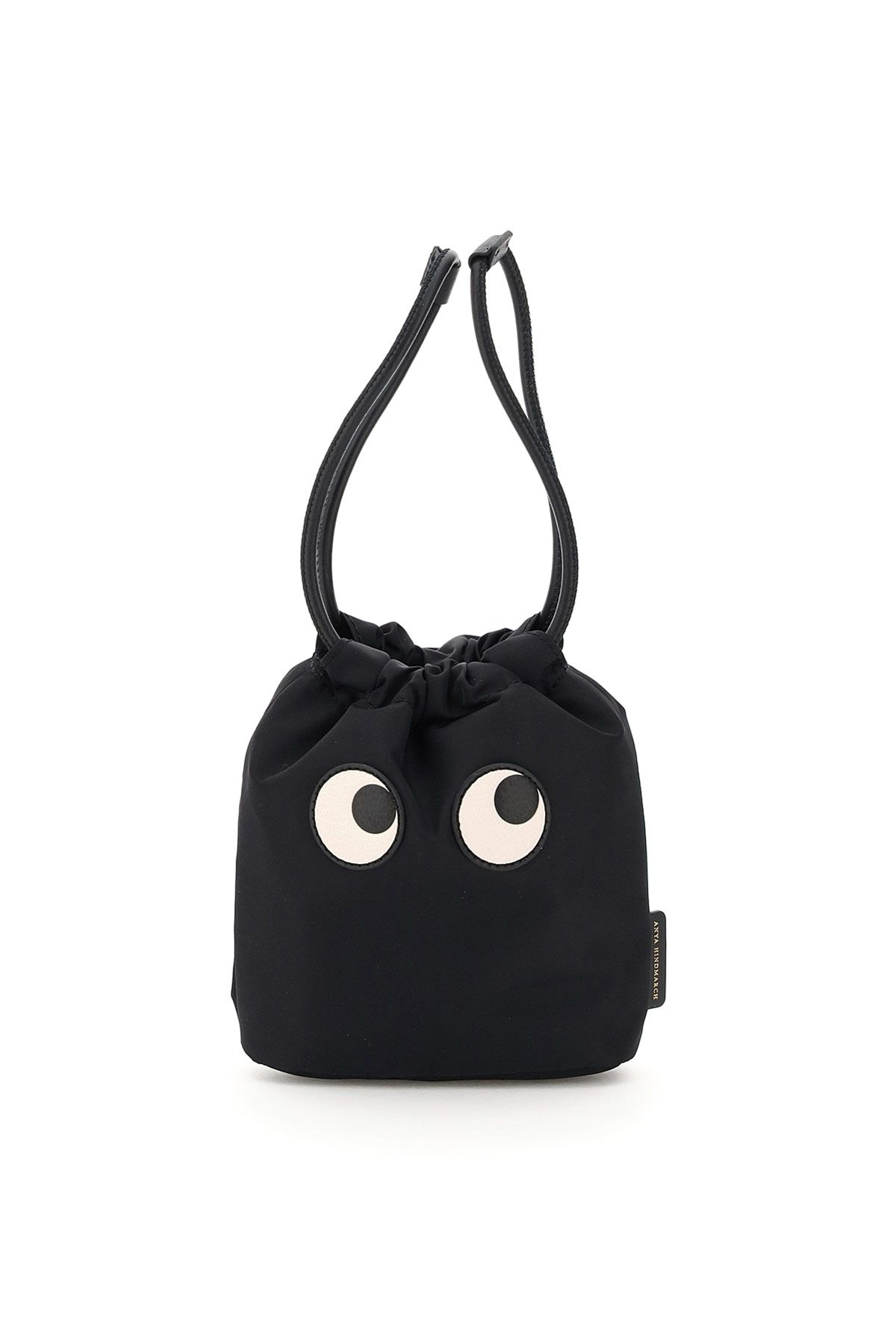 Shop Anya Hindmarch Eyes Mini Bag In Black