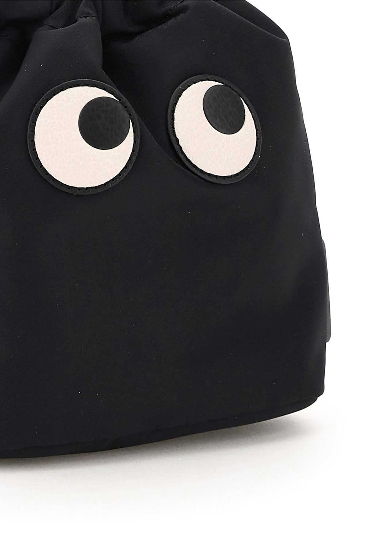 Shop Anya Hindmarch Eyes Mini Bag In Black